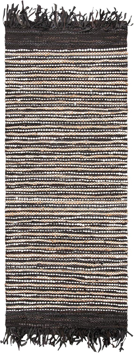 Vintage Leather VTL373 Hand Woven Area Rug  - Safavieh