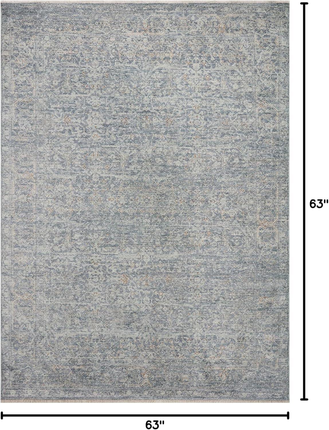 Angela Rose x Loloi Blake Denim / Taupe Area Rug