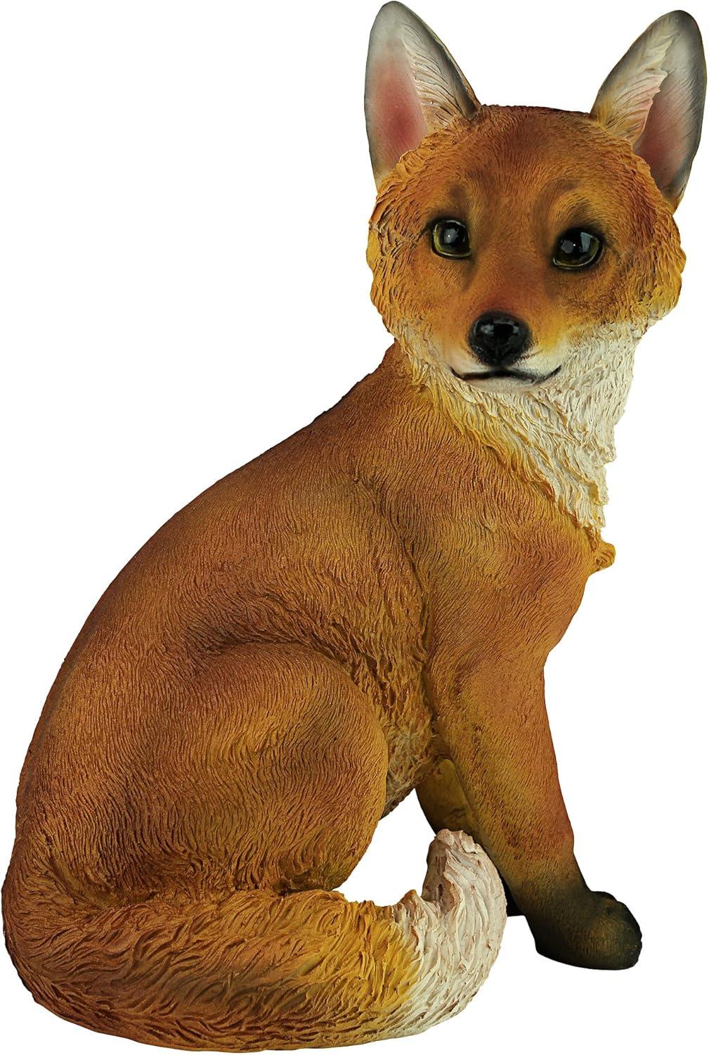 Design Toscano Woodie, the Woodland Fox Garden Statue
