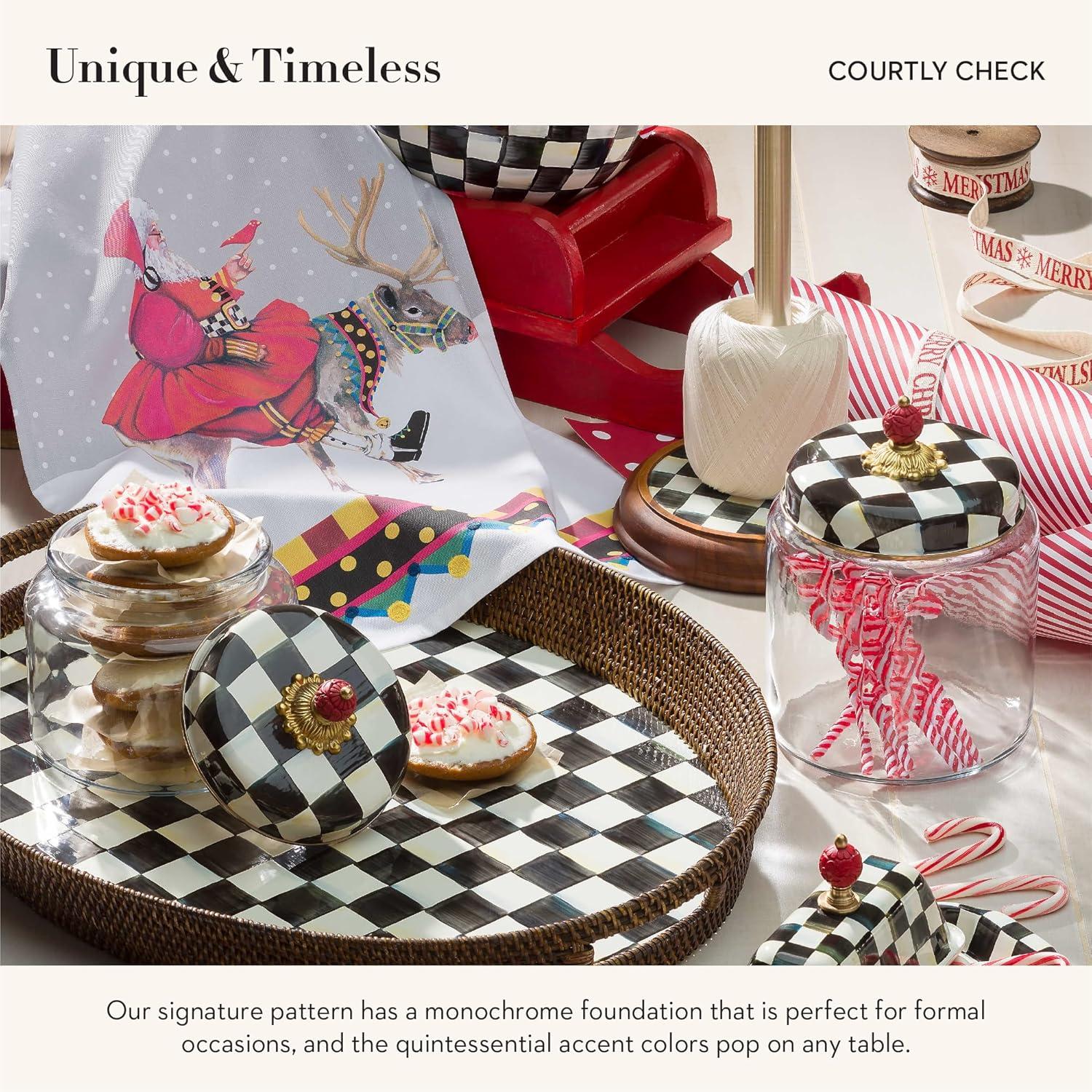 MacKenzie-Childs Courtly Check® Kitchen Canister
