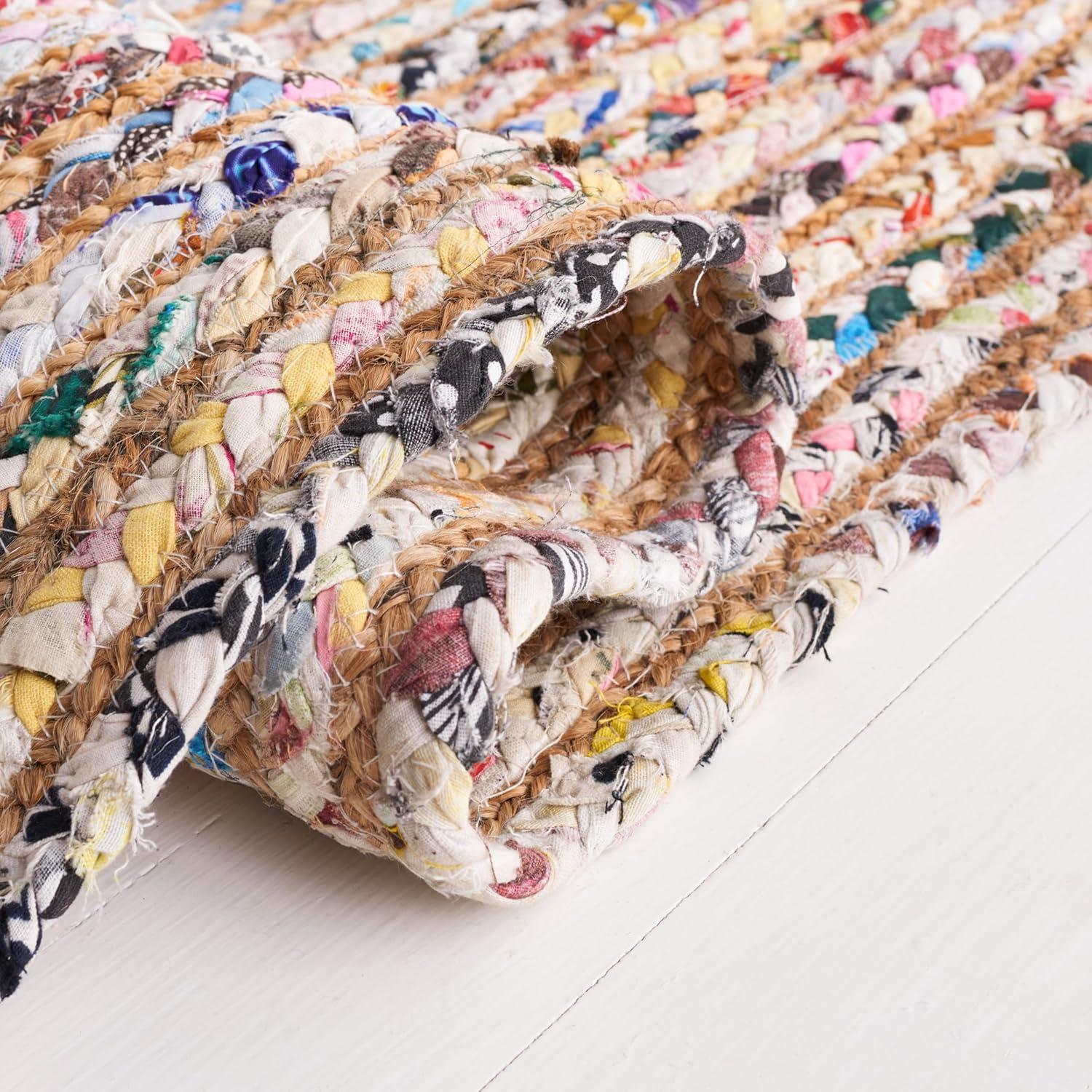 Cape Cod CAP202 Woven Indoor Area Rug - Beige/Multi - 2'x3' - Safavieh