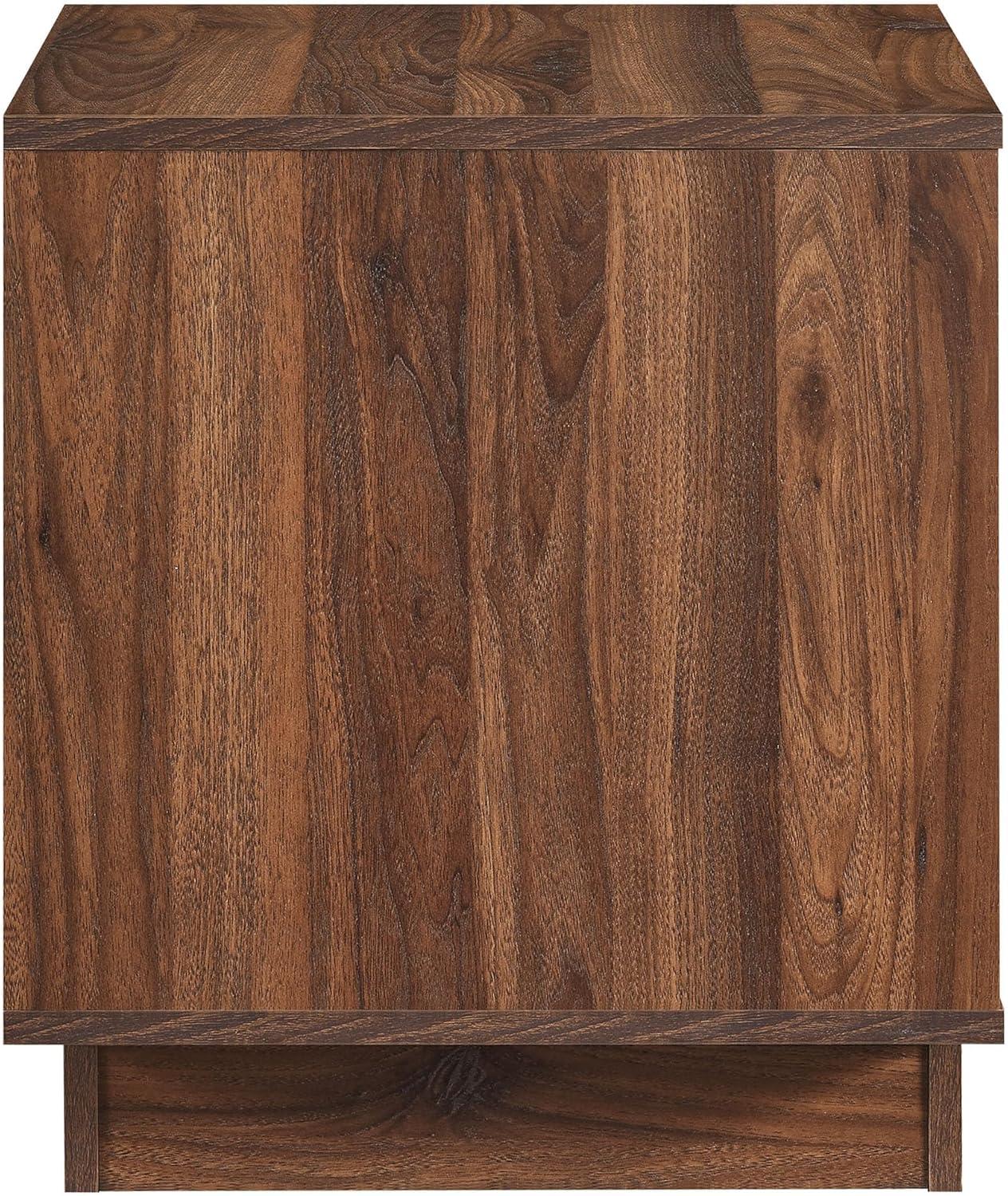 Modway Bulwark 2-Drawer Nightstand In Walnut