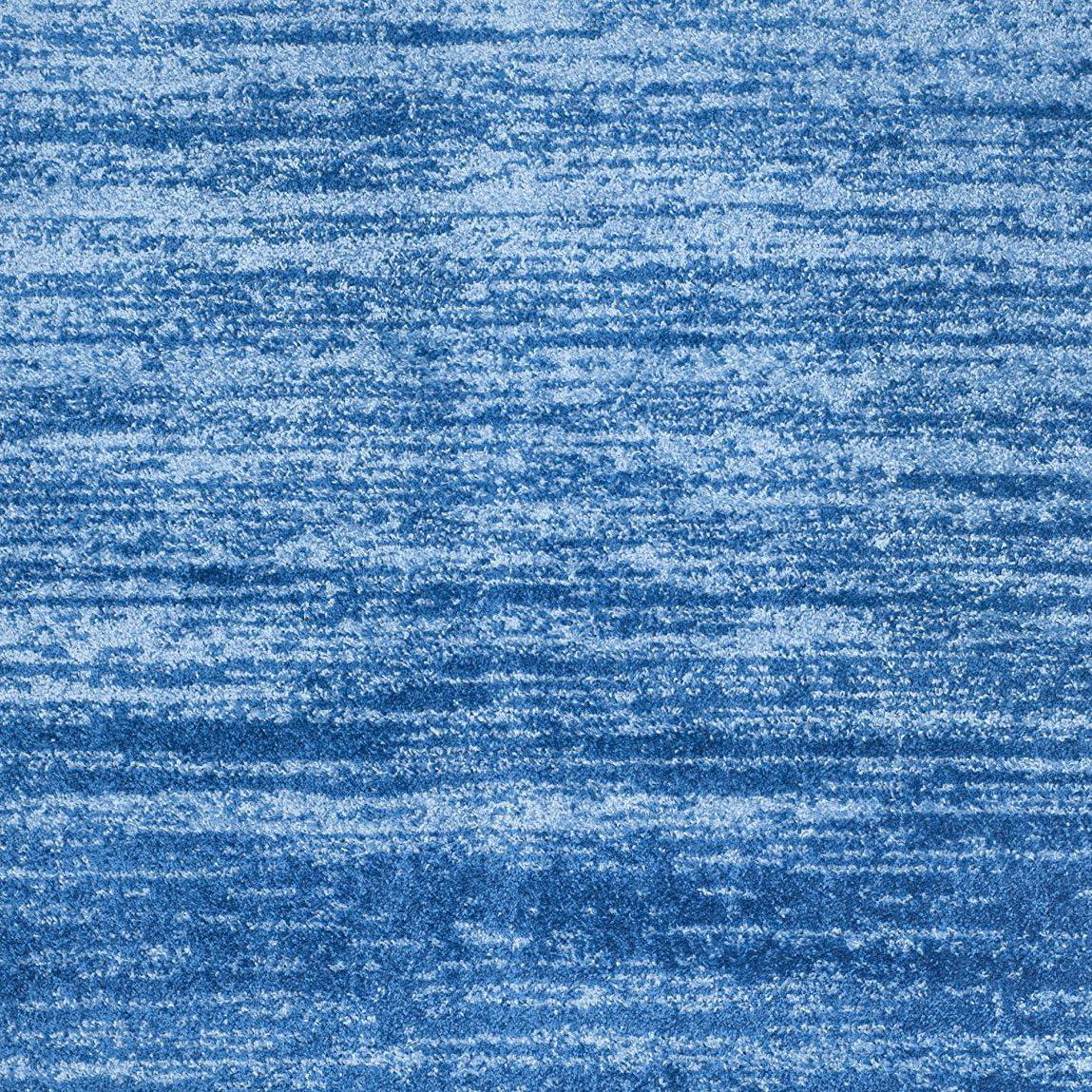 Adirondack ADR113 Machine Made Indoor Area Rug - Light Blue/Dark Blue - 4'x6' - Safavieh