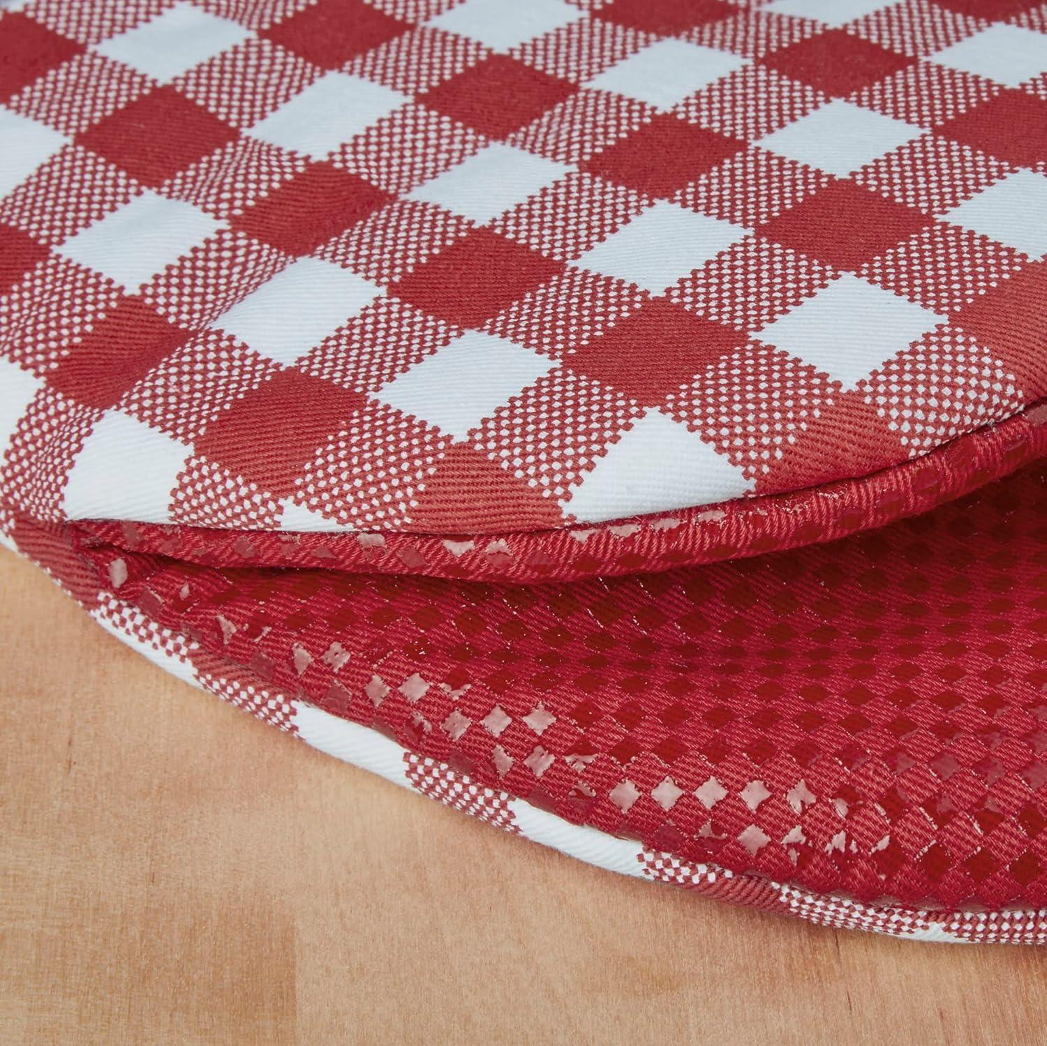 KitchenAid Gingham 2-Piece Oven Mitt