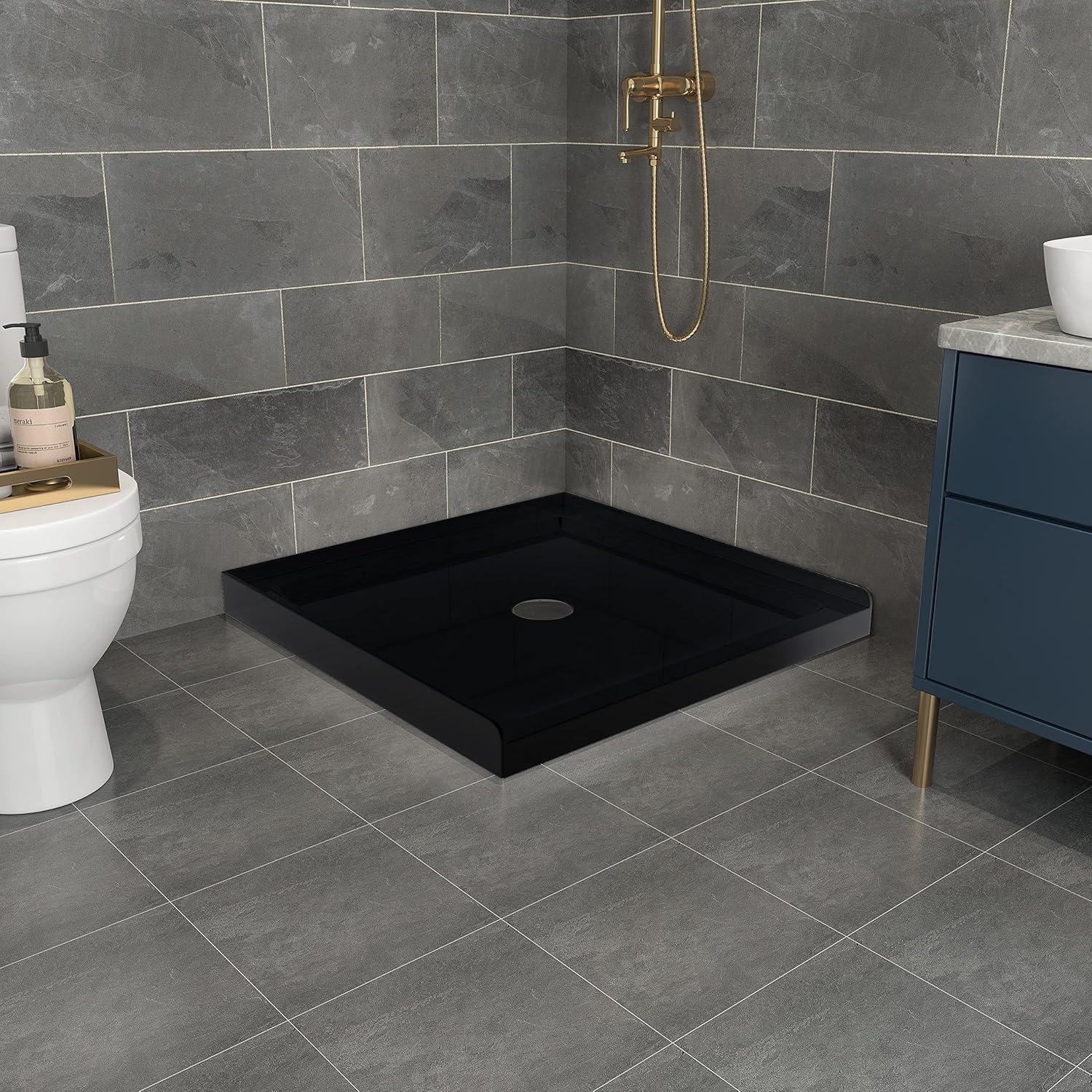 36" x 36" Shower Pan Shower Base Single-Threshold