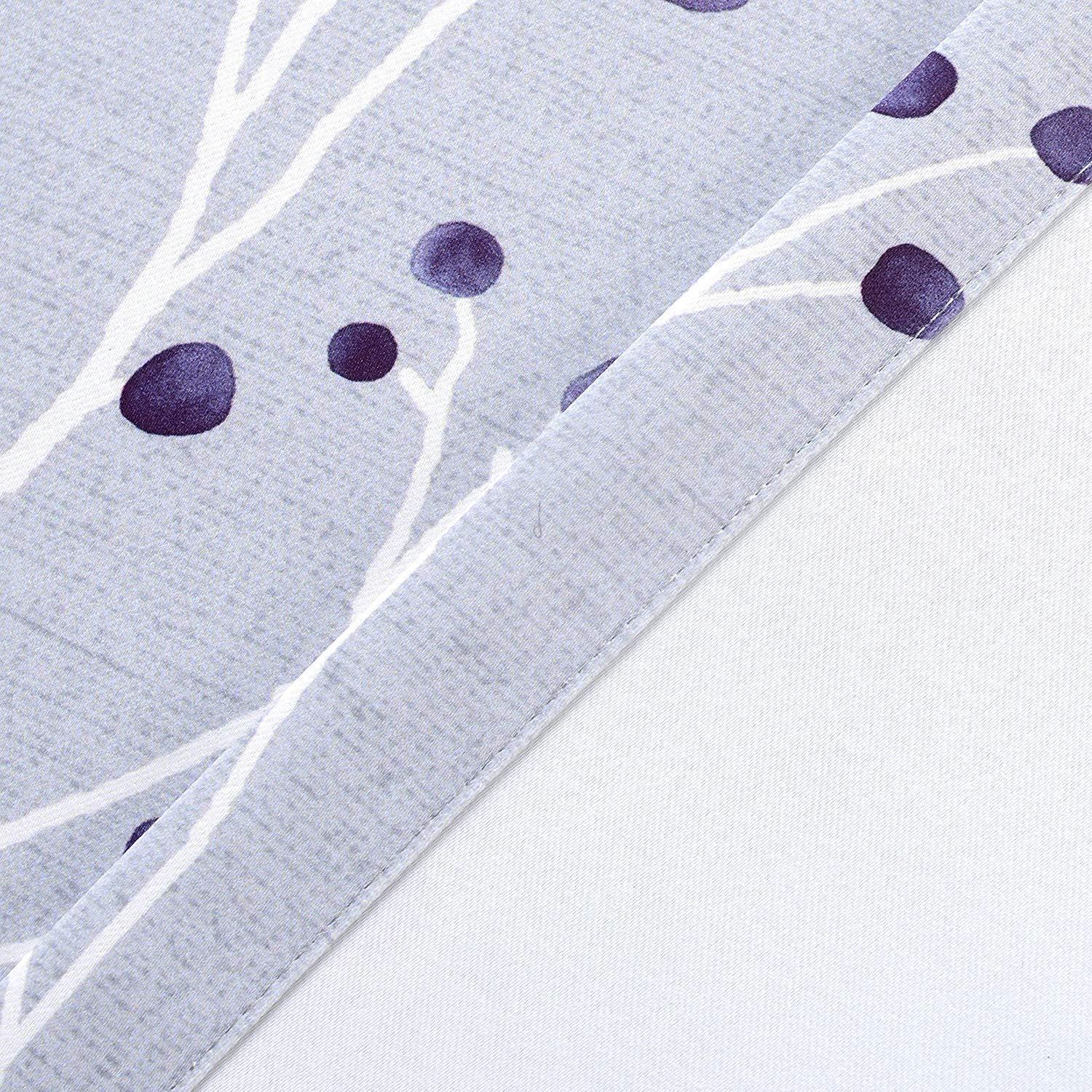 DriftAway Rod Pocket Energy Efficient Valances, 50" x 14"