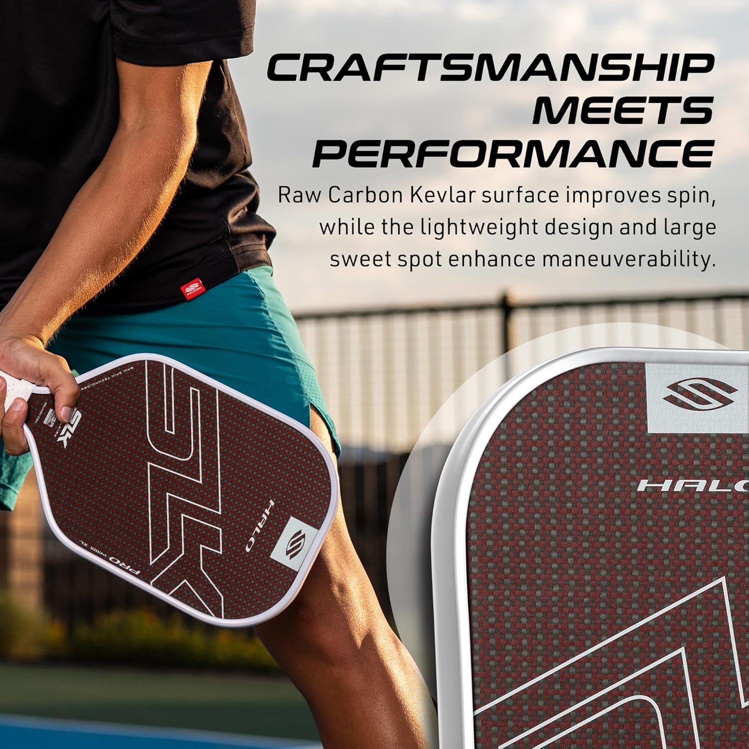 Selkirk Sport Halo Pro Pickleball Paddle - Red XL