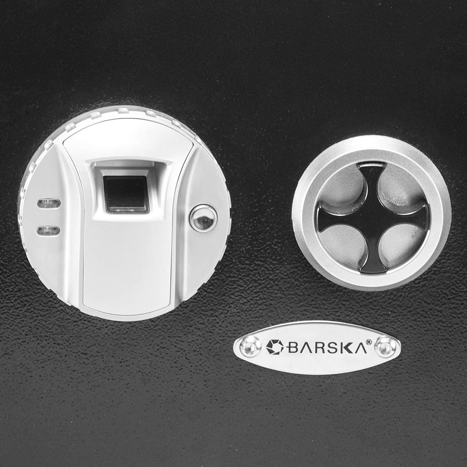 Winbest Left Opening Biometric Fingerprint Security Hidden Wall Safe 15.4 in x 3.73 in x 20.75 in