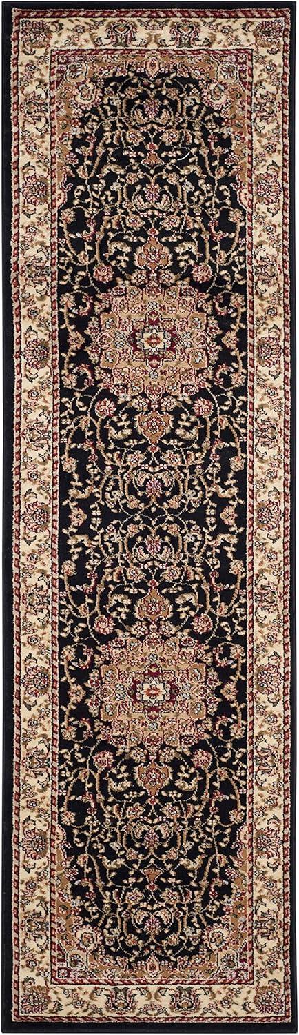Heritage HG965 Hand Tufted Area Rug - Ivory/Red - 6' Round - Safavieh.