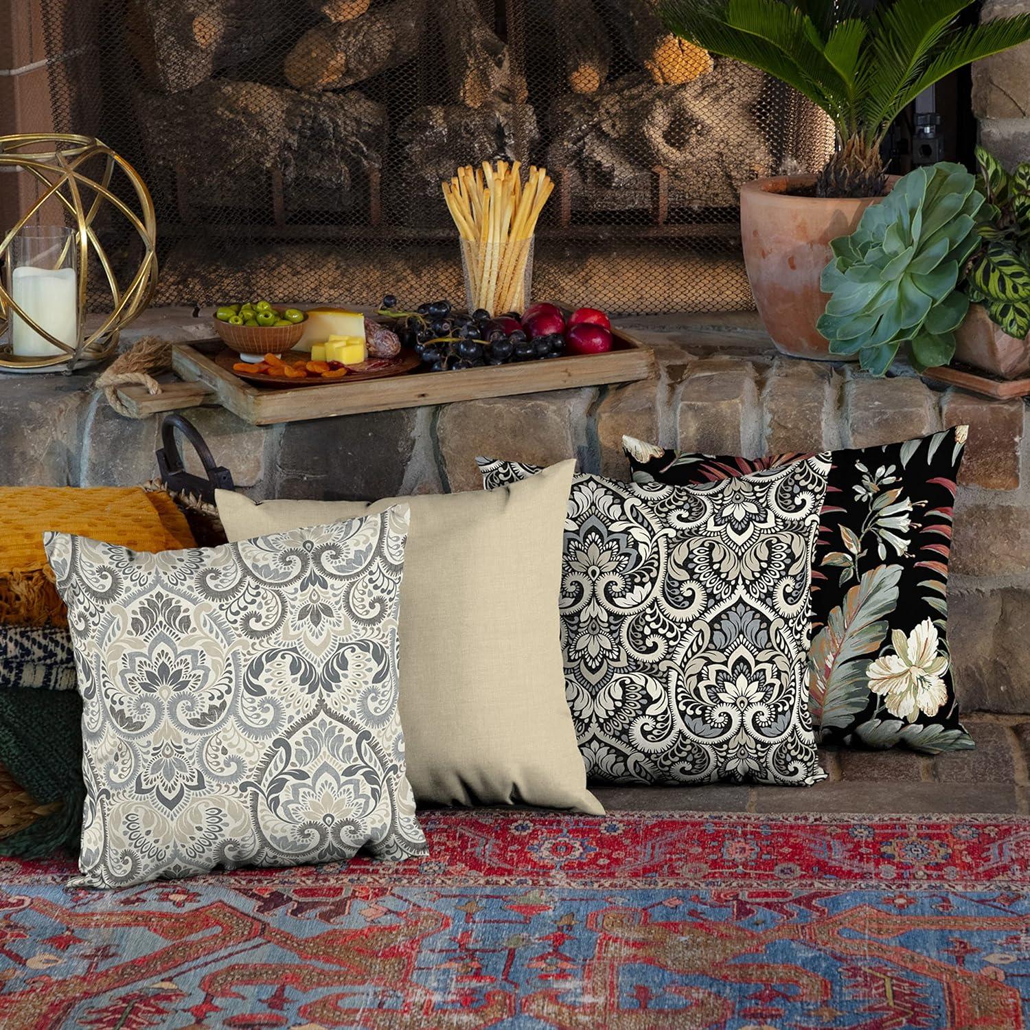 ARDEN ARDEN Outdoor Square Pillow Cover & Insert