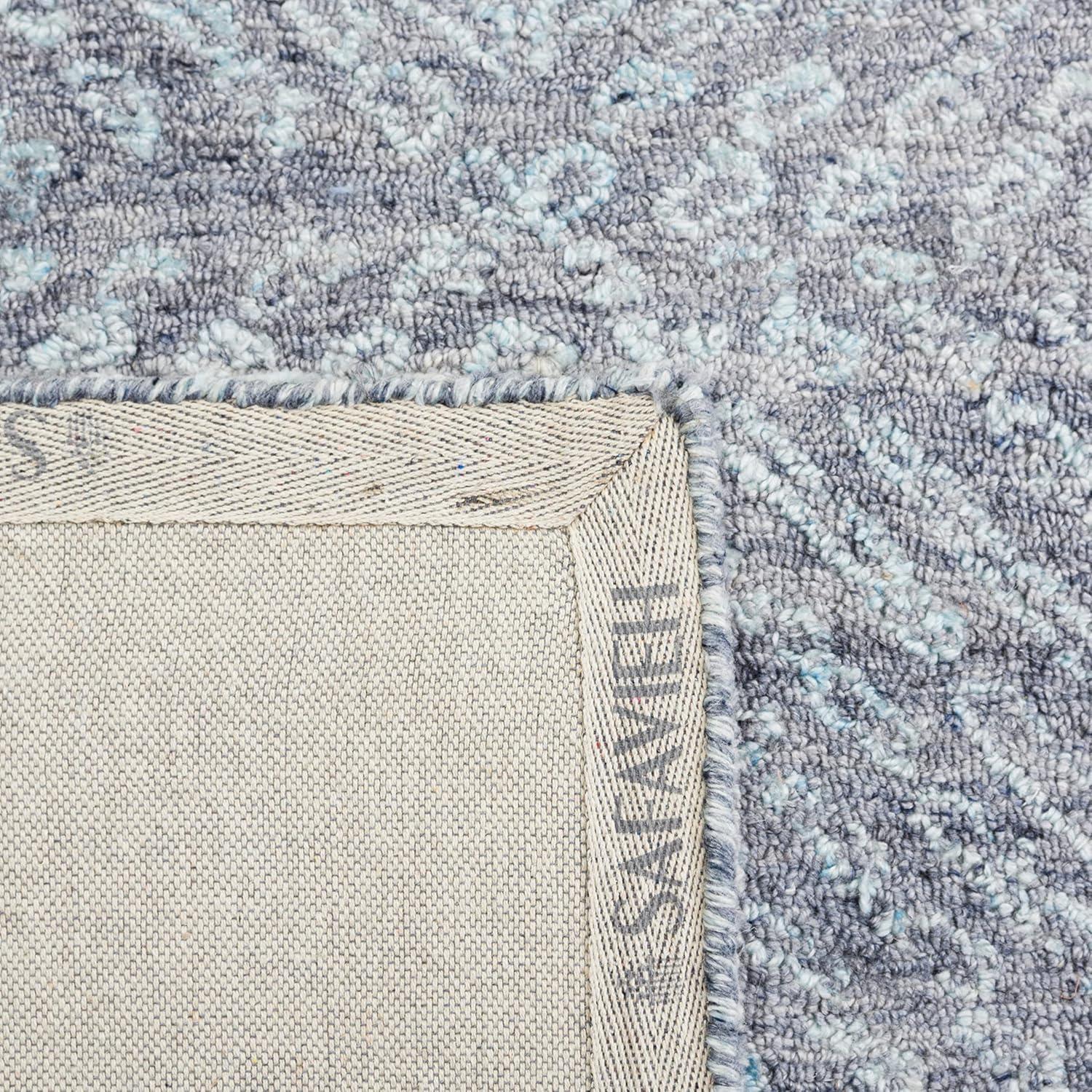 George Oliver Abstract Hand Tufted Performance Geometric Rug