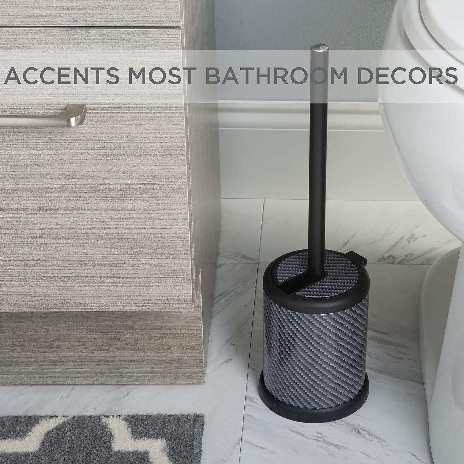 Bath Bliss Bath Bliss Metal Toilet Brush And Holder