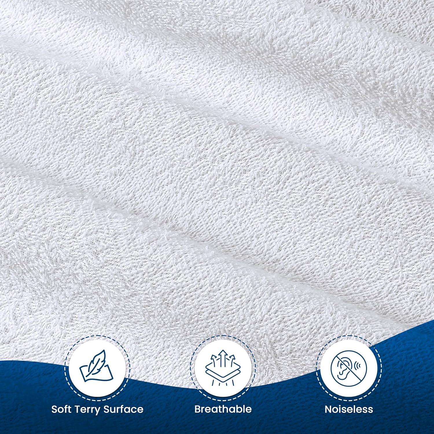 Twin XL Waterproof Polyester Mattress Encasement Pack of 2