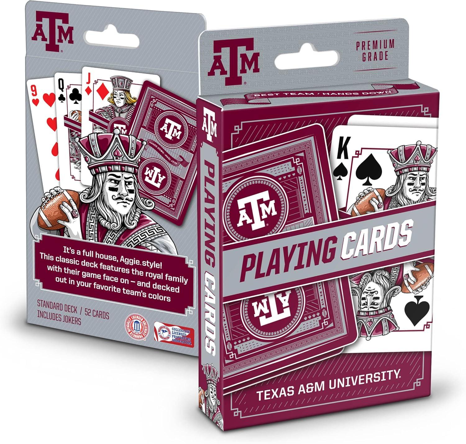 NCAA Texas A&M Aggies Classic Series Playing Cards: College Card Game, Ages 10+