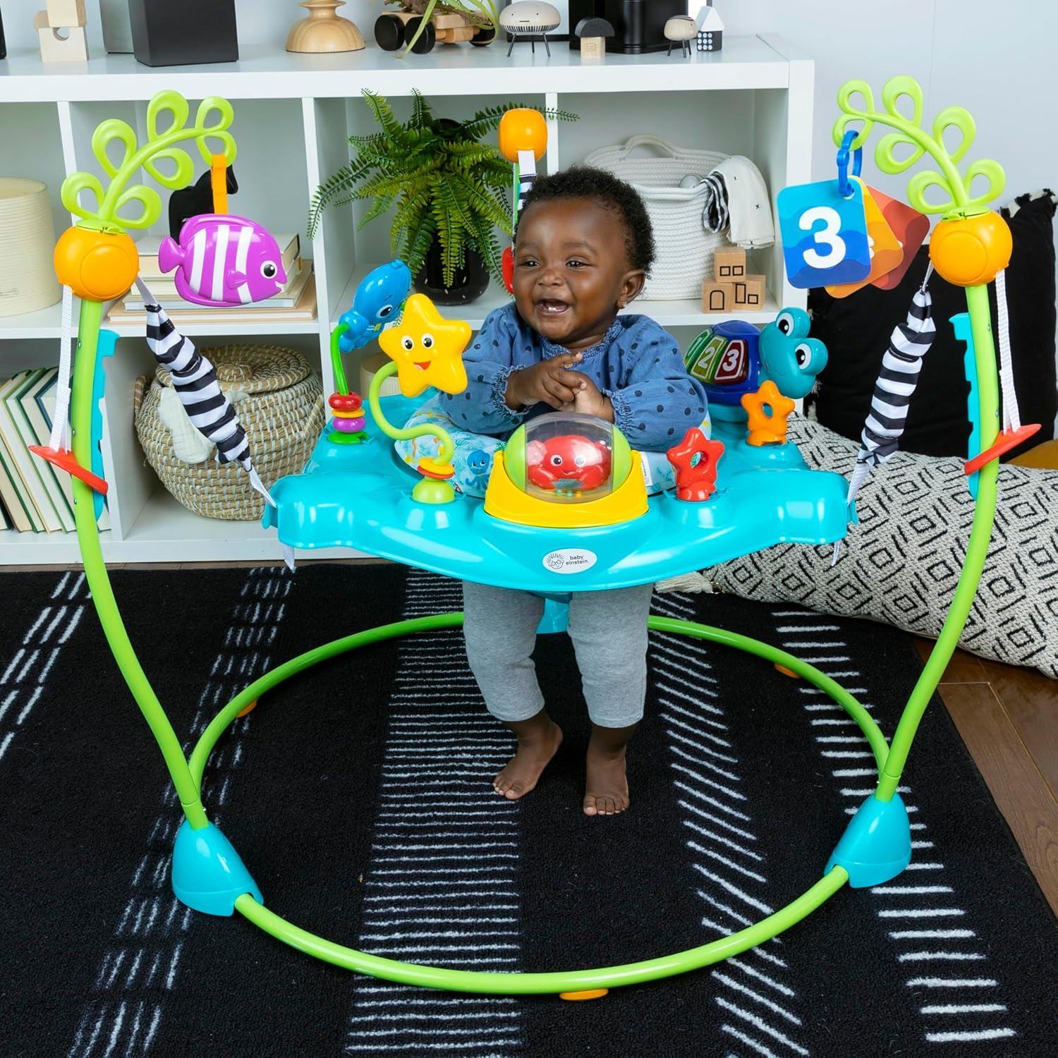 Baby Einstein Ocean Explorers Curiosity Cove 2-in-1 Activity Jumper