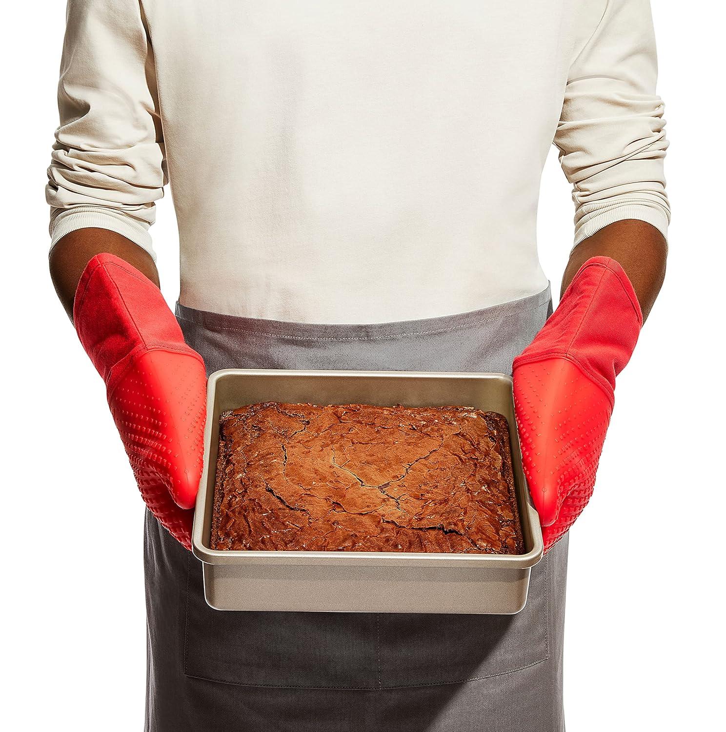 9-Inch Square Non-Stick Stainless Steel Cake Pan