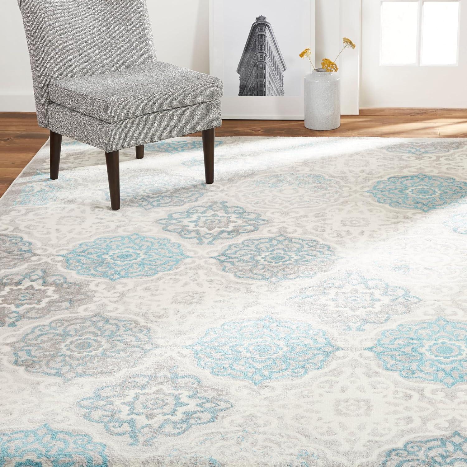 Home Dynamix Boho Andorra Transitional Damask Area Rug