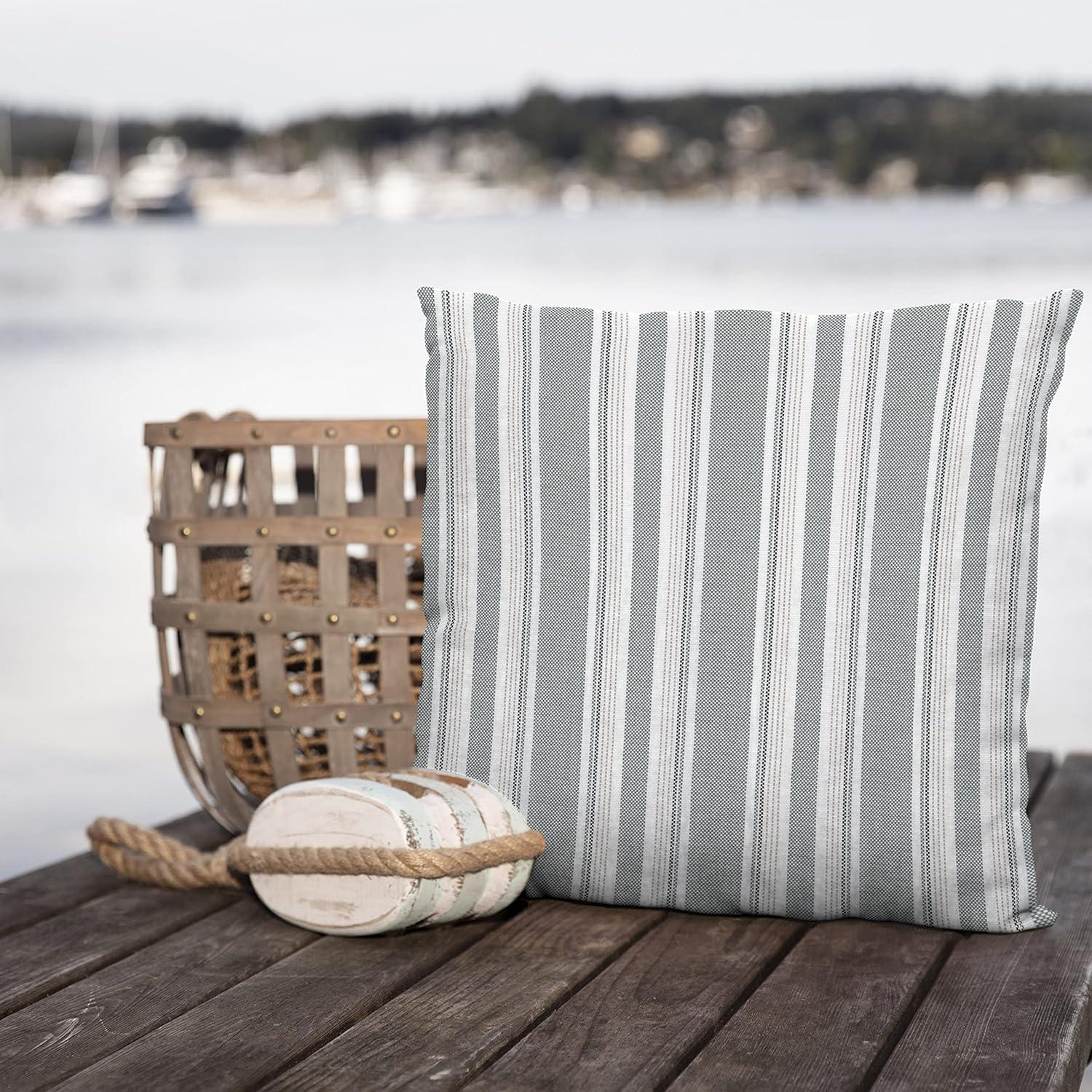 Arden Oceantex Outdoor Chair Cushion 20 x 20, Nautical Red