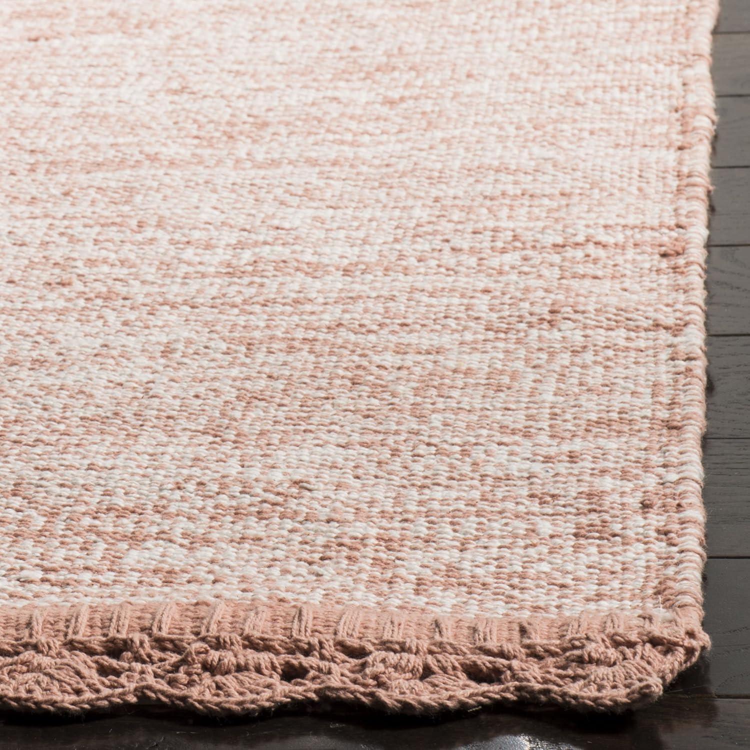 Montauk MTK615 Hand Woven Indoor Area Rug - Peach - 5'x8' - Safavieh