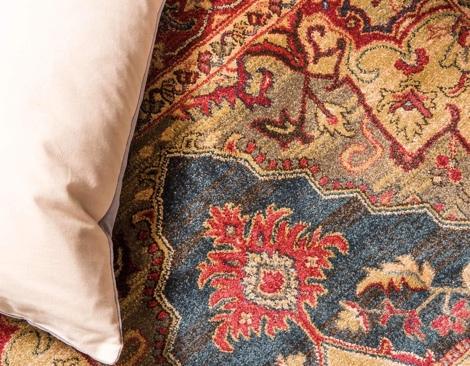 Unique Loom 8' 0 x 11' 0 Red Sahand Arsaces Area Rug
