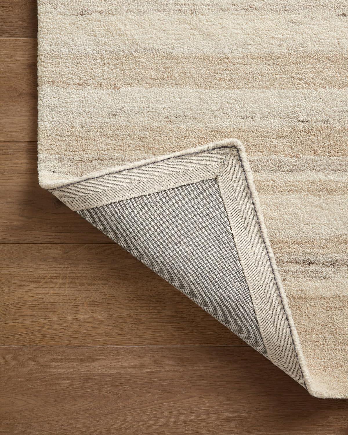 Amber Lewis x Loloi Rocky Ivory/Dove Area Rug