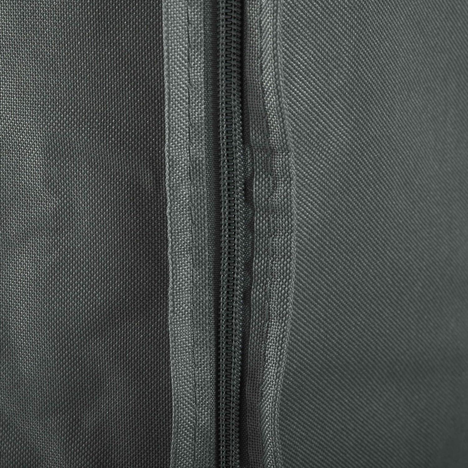 Outsunny Outdoor Patio Hammock Porch Swing Cover with UV, Water, & Dust Fighting Material, 81" x 49" x 65", Gray