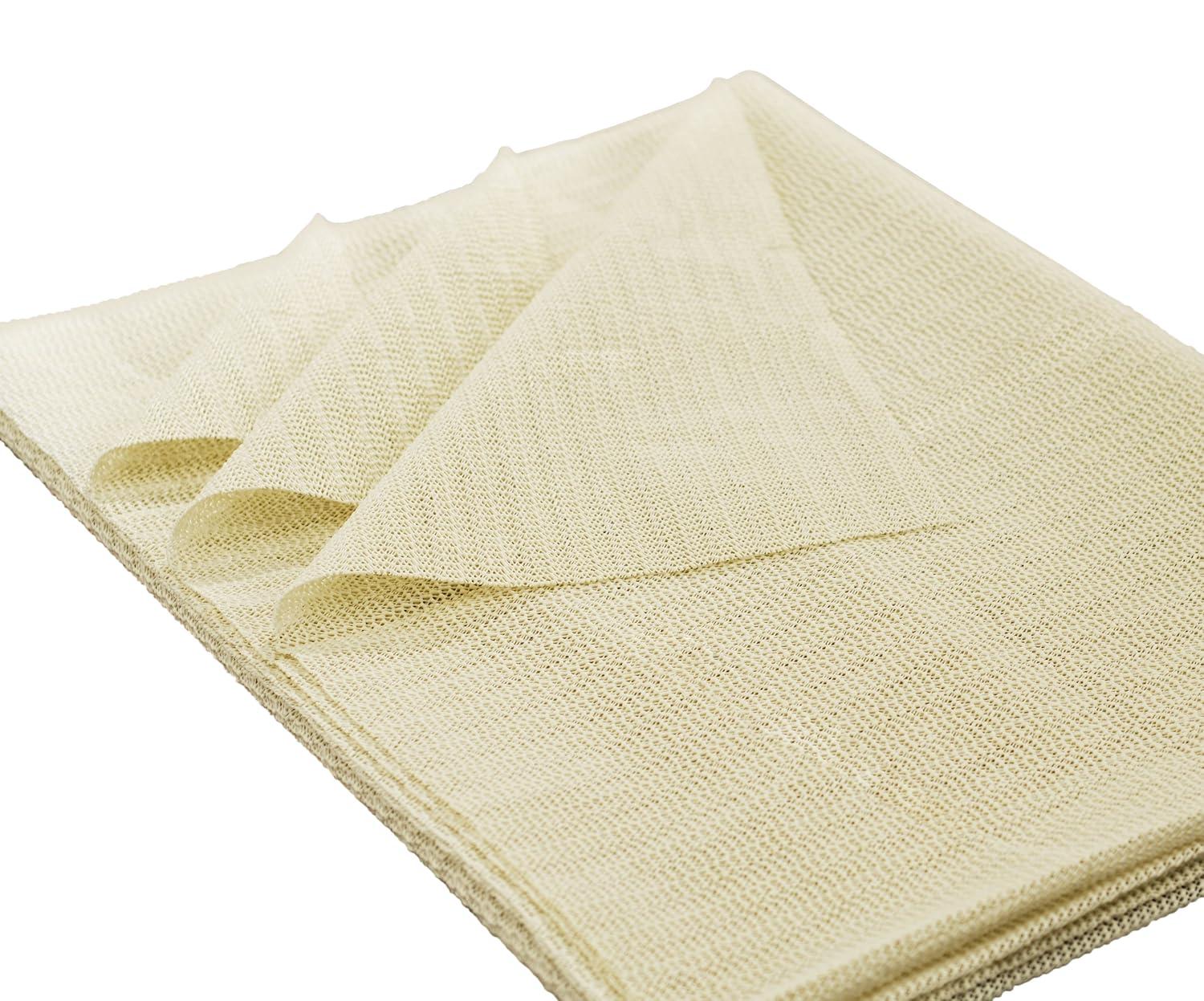 Grid Pad PAD121 Power Loomed Indoor Rug Pad - White - 3' x 5' - Safavieh