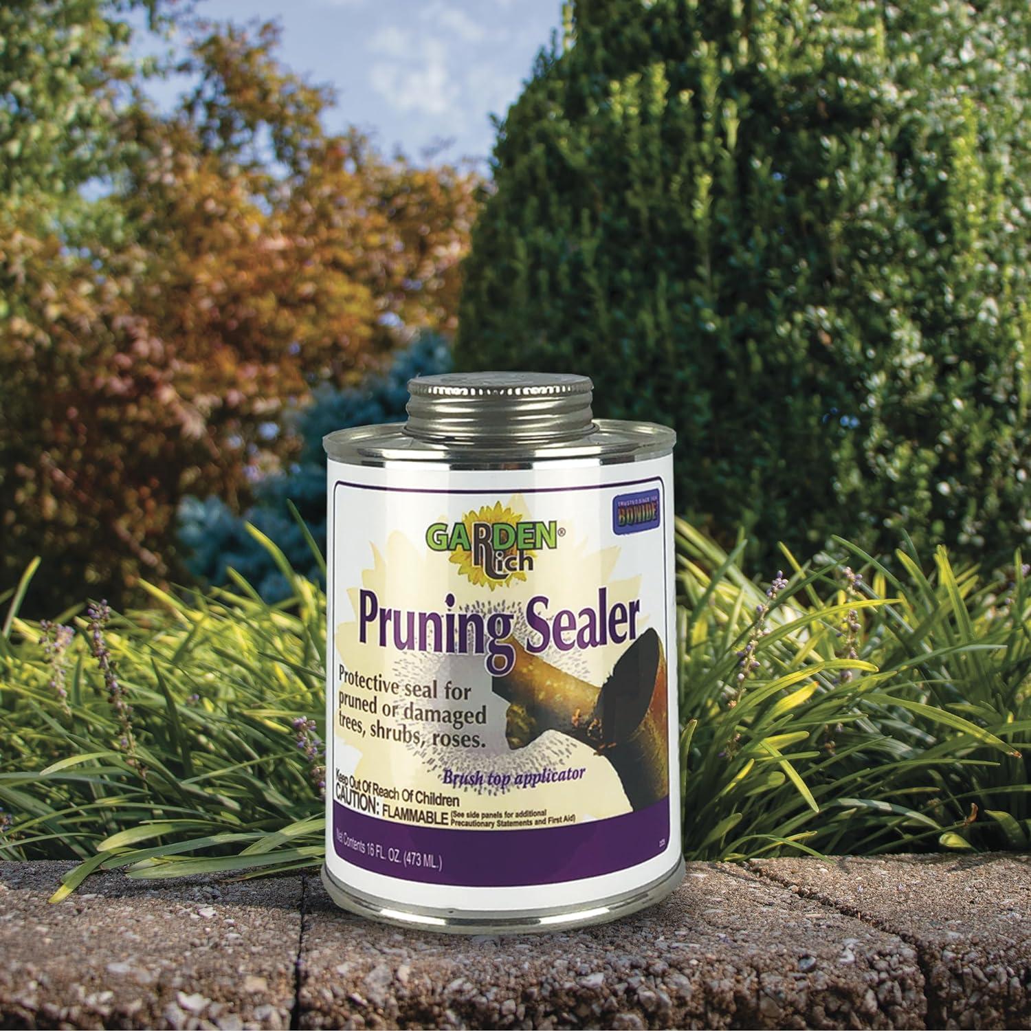 Bonide 225 Pruning Sealer, Liquid, Petroleum Solvent, Black, 1 Pt