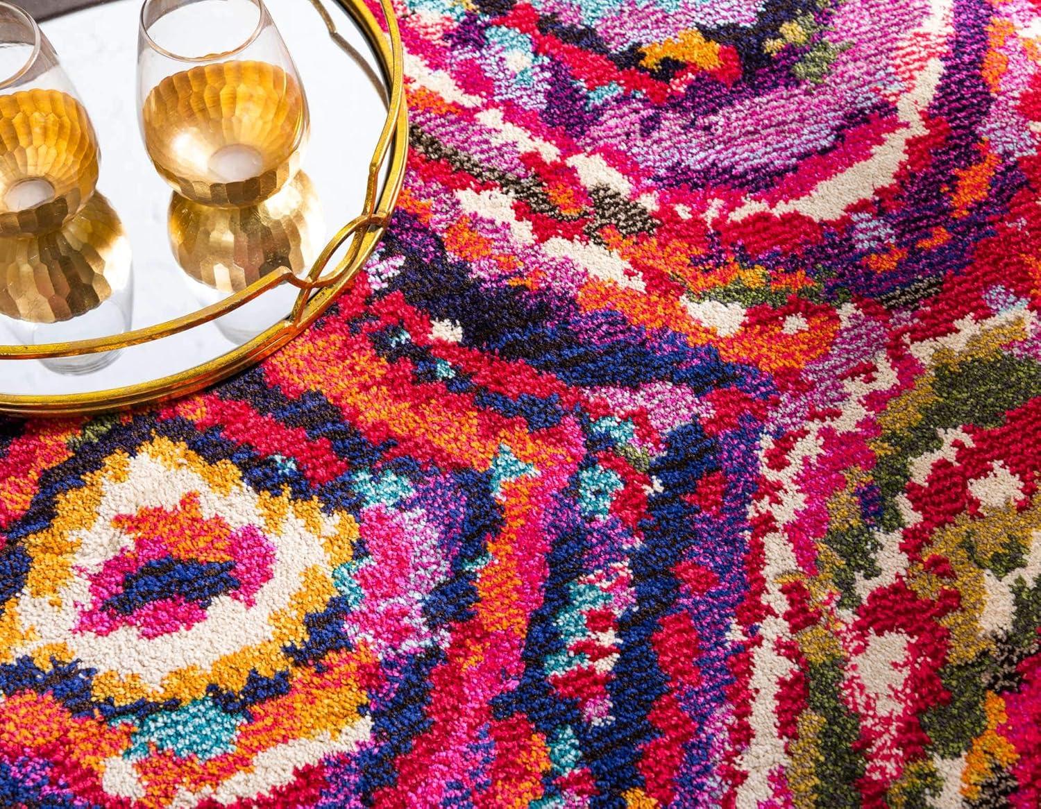 Unique Loom 9' 0 x 12' 2 Multi Estrella Magnolia Area Rug