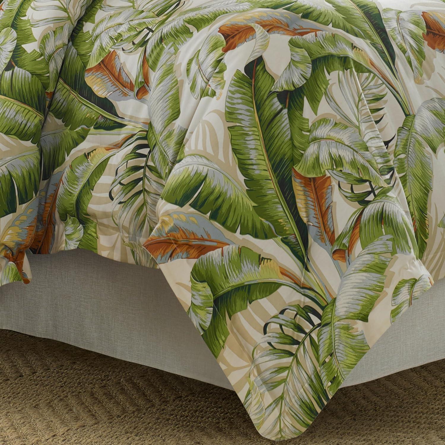 Tommy Bahama Home Tommy Bahama Palmiers Cotton Reversible 4 Piece Comforter Set