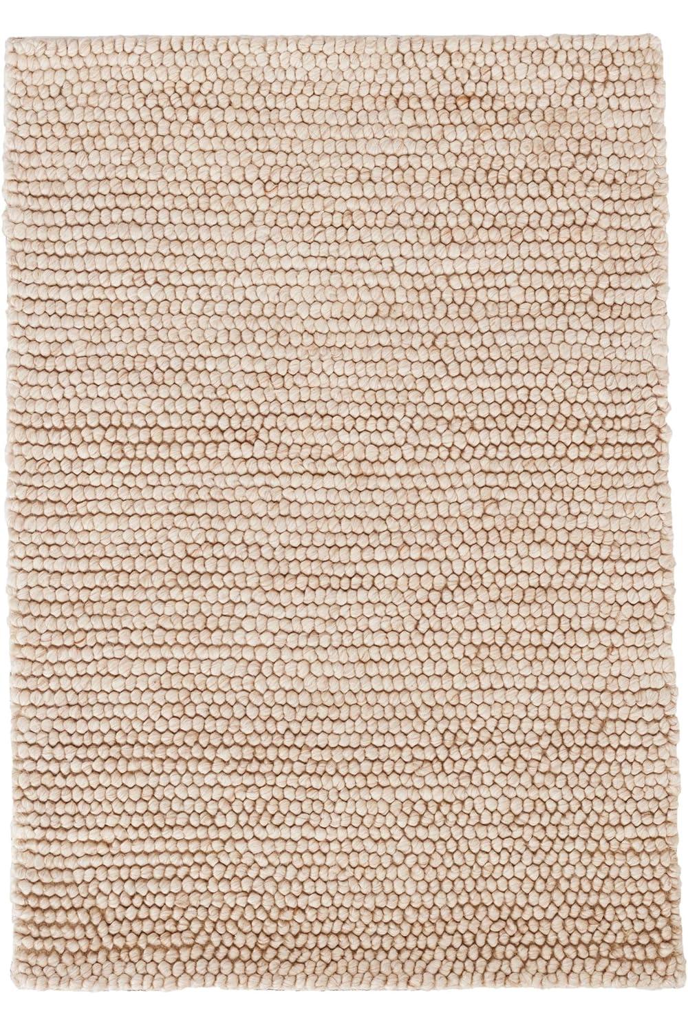 Niels Ivory Handwoven Wool/Viscose Rug