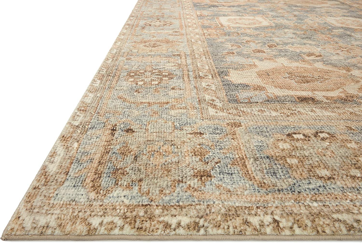 Margot Oriental Ocean/Spice Area Rug Feat. CloudPile