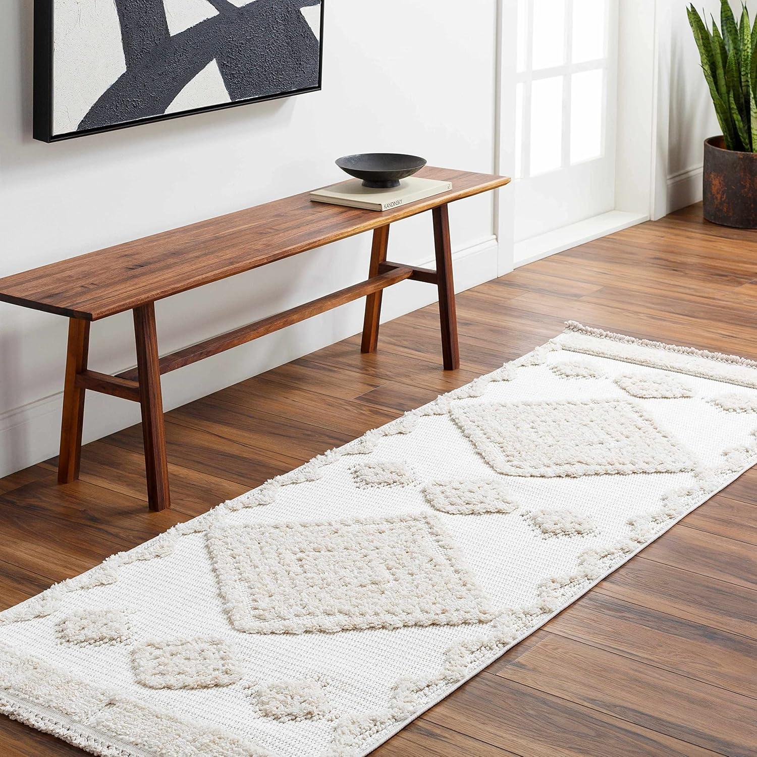 Hauteloom Rosales Cream High&Low Area Rug