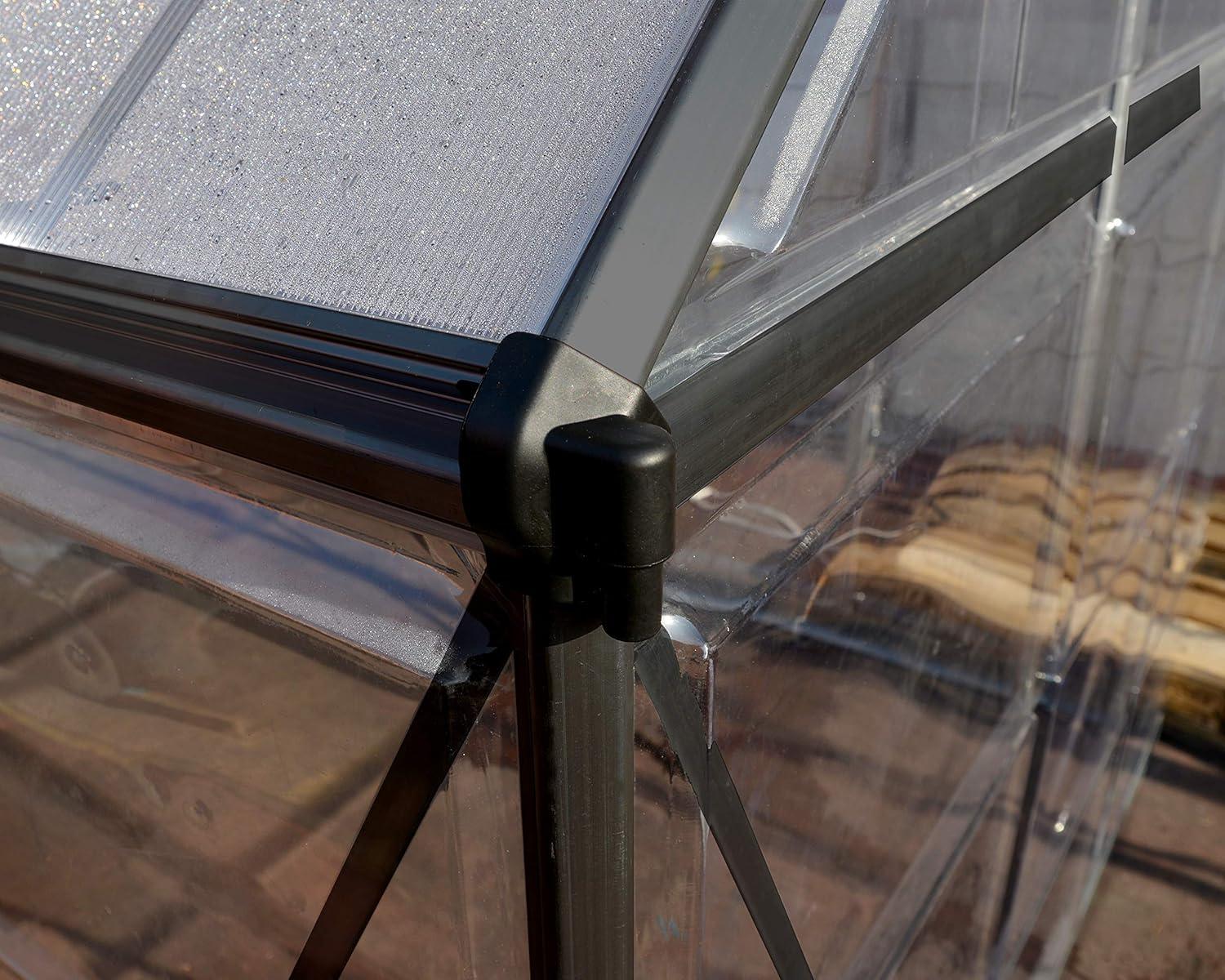 Palram - Canopia Hybrid Polycarbonate Hobby Greenhouse