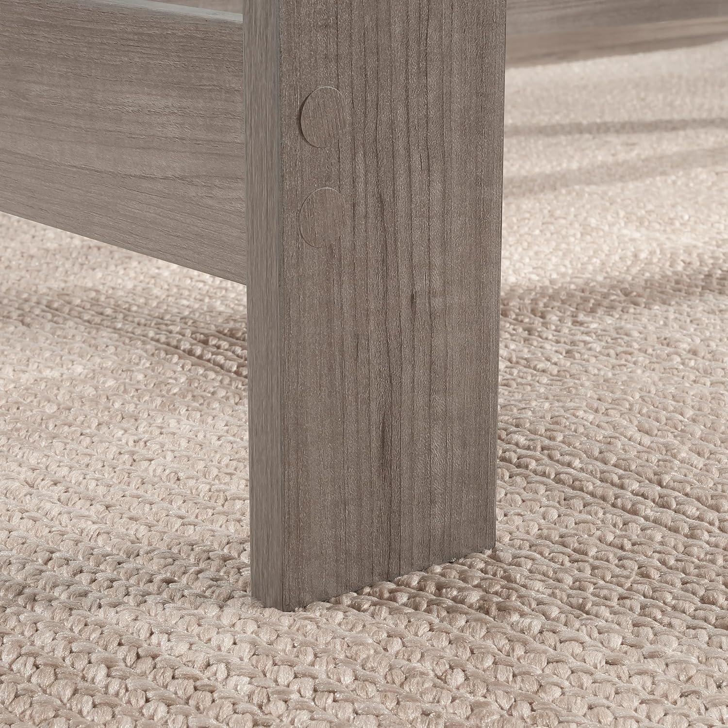 Sauder Writing Desk in Silver Sycamore