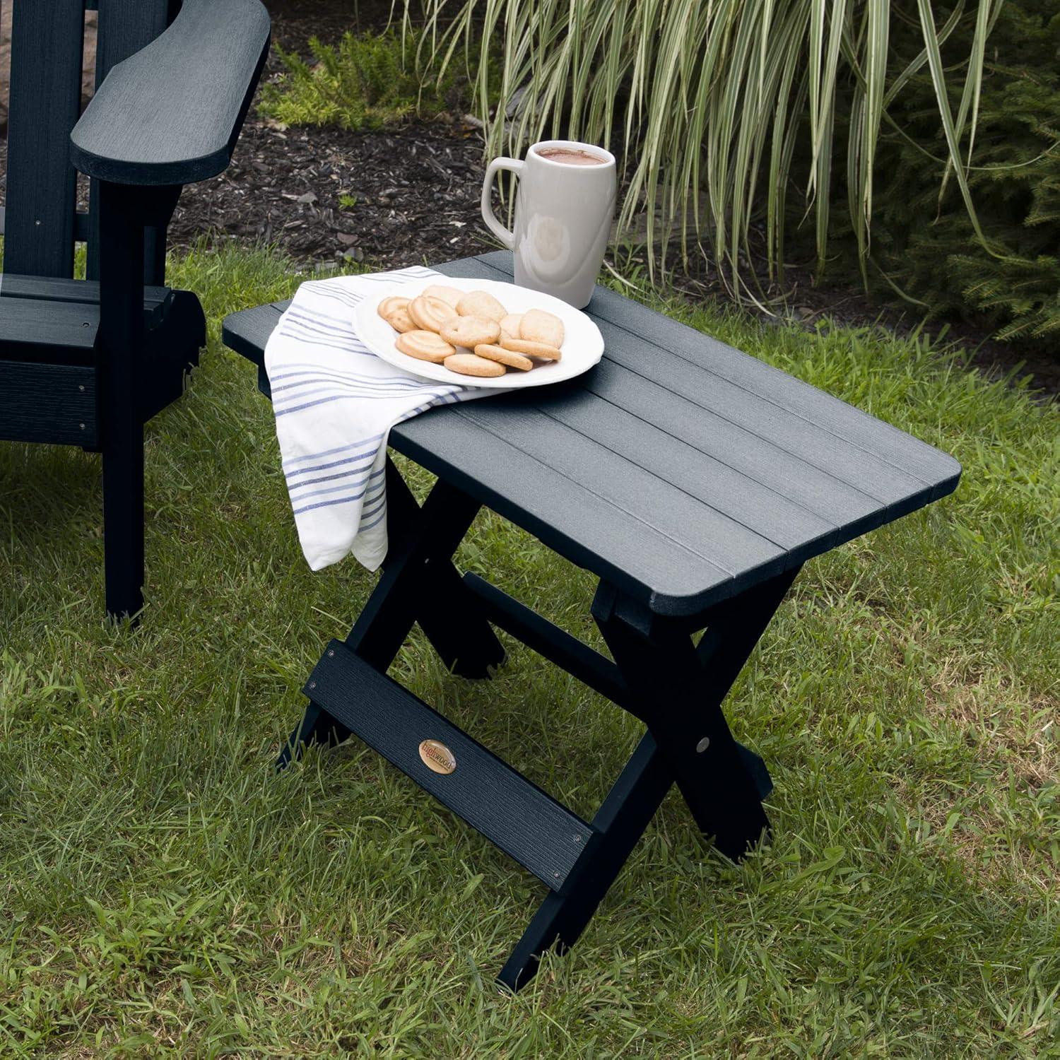 highwoodÂ® Eco-Friendly Folding Adirondack Side Table