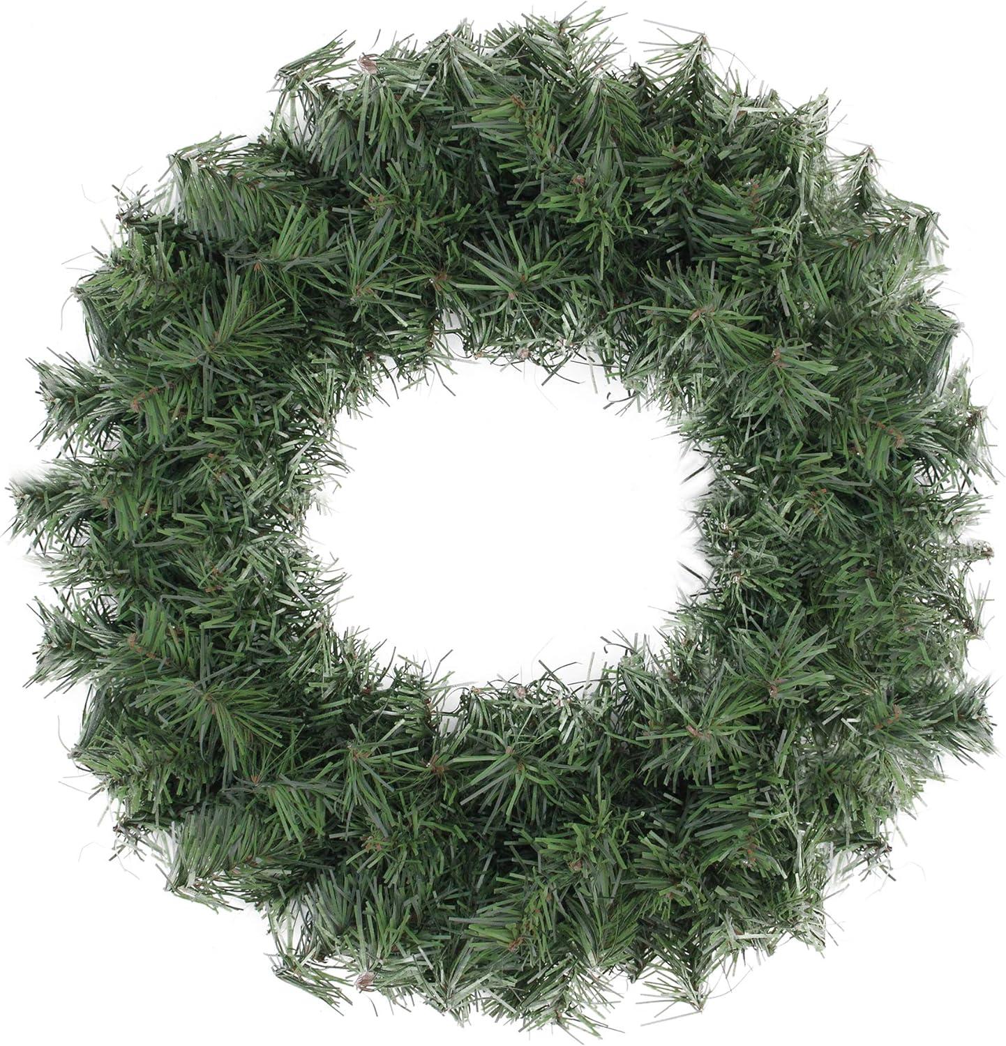 Canadian Pine Artificial Christmas Wreath Unlit