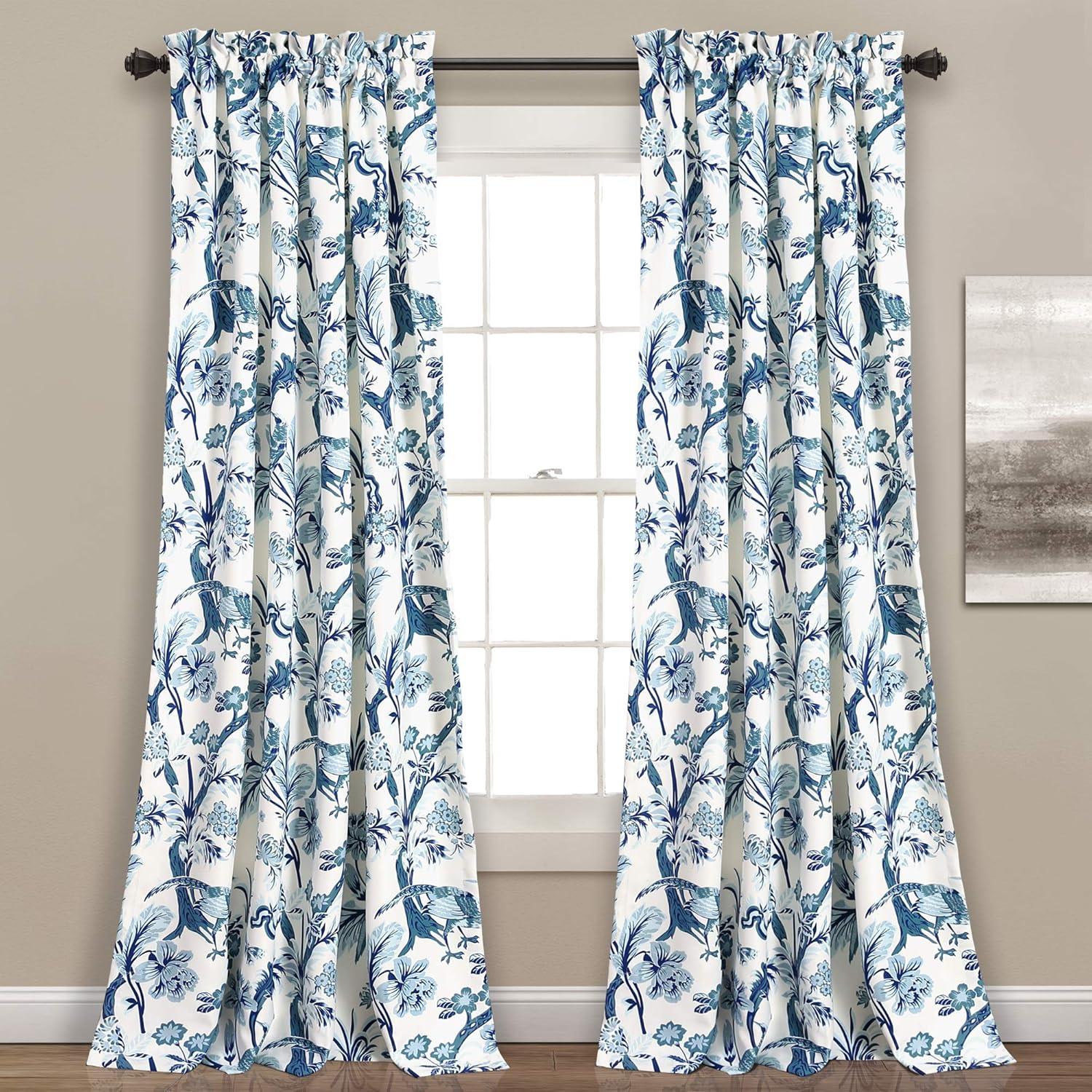 Dolores Polyester Room Darkening Curtain Pair