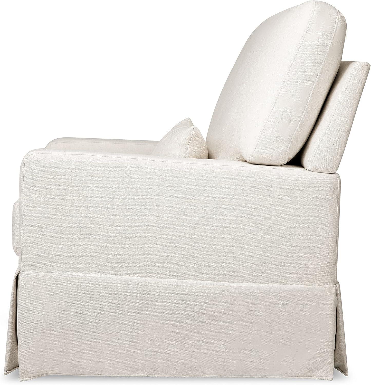 Crawford Upholstered Swivel Glider