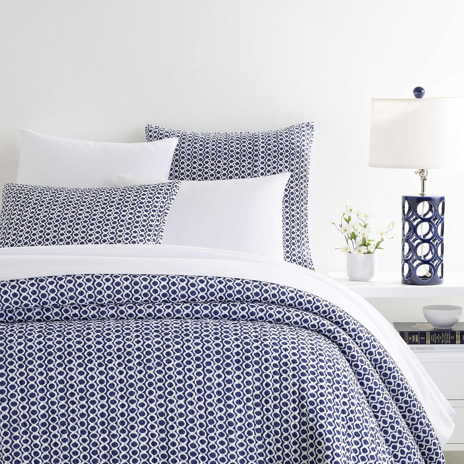 Tyler Modern & Contemporary Cotton Geometric Shapes Coverlet