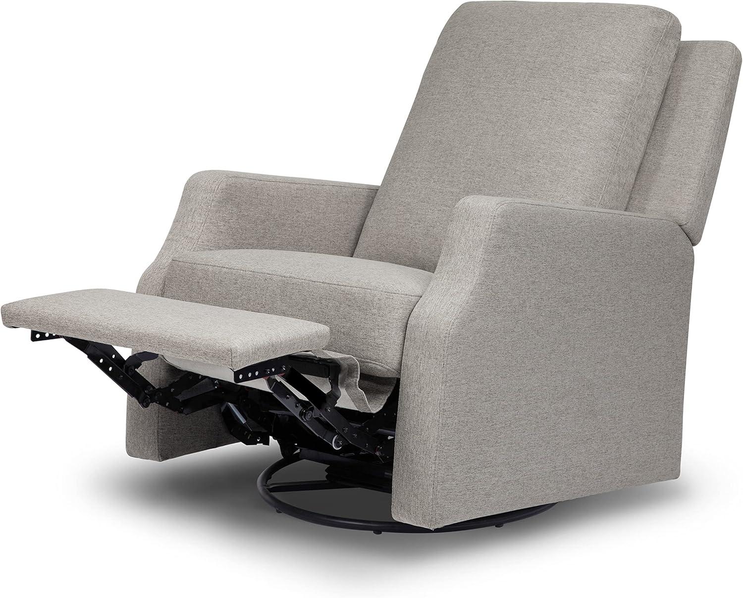 Crewe Upholstered Swivel Reclining Glider