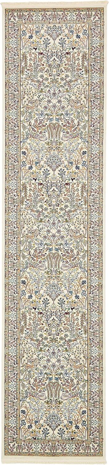 Unique Loom Bristol Narenj Vintage Floral Area Rug or Runner