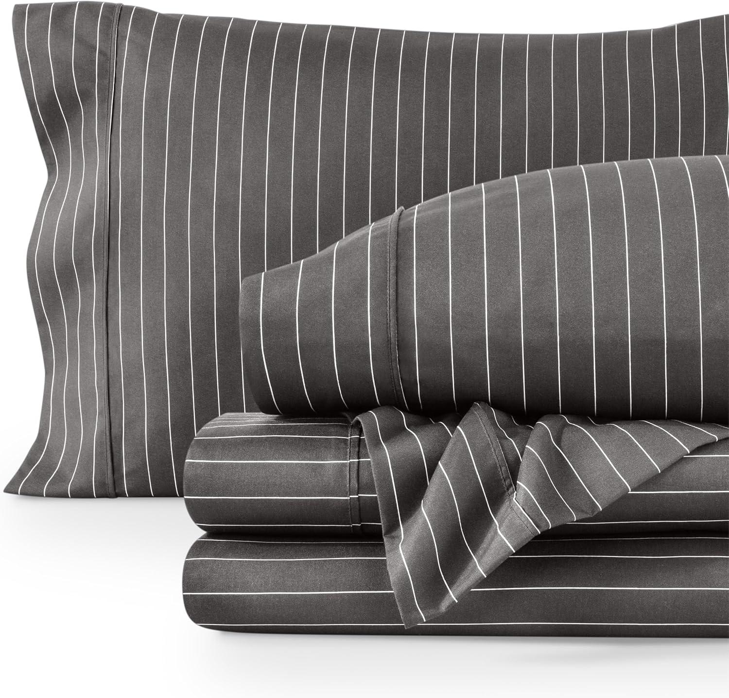 Bare Home Sheet Set - Luxury 1800 Ultra-Soft Microfiber Bed Sheets - Double Brushed - Deep Pockets - Easy Fit