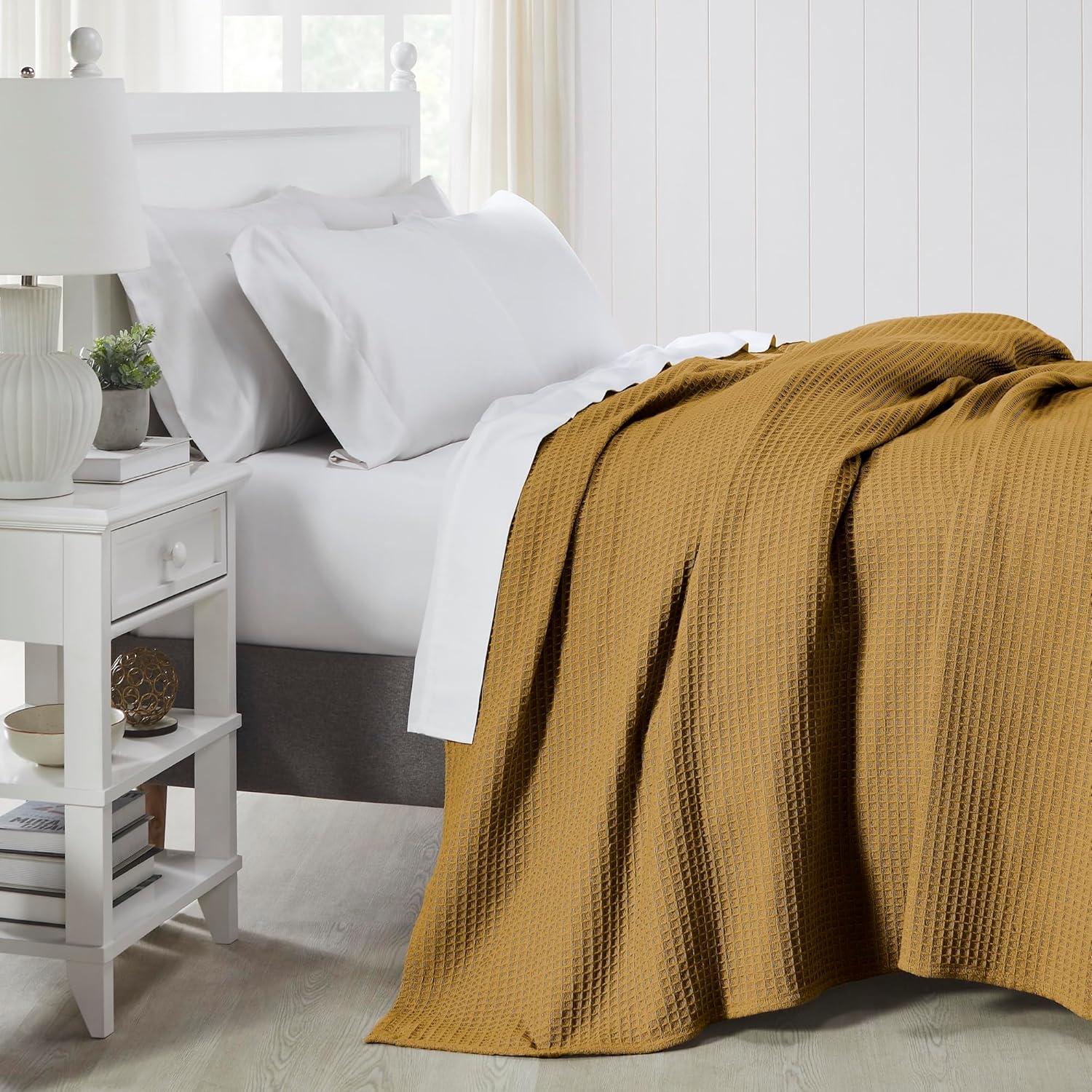 Modern Threads Modern Threads 100% Cotton Waffle Thermal Blanket