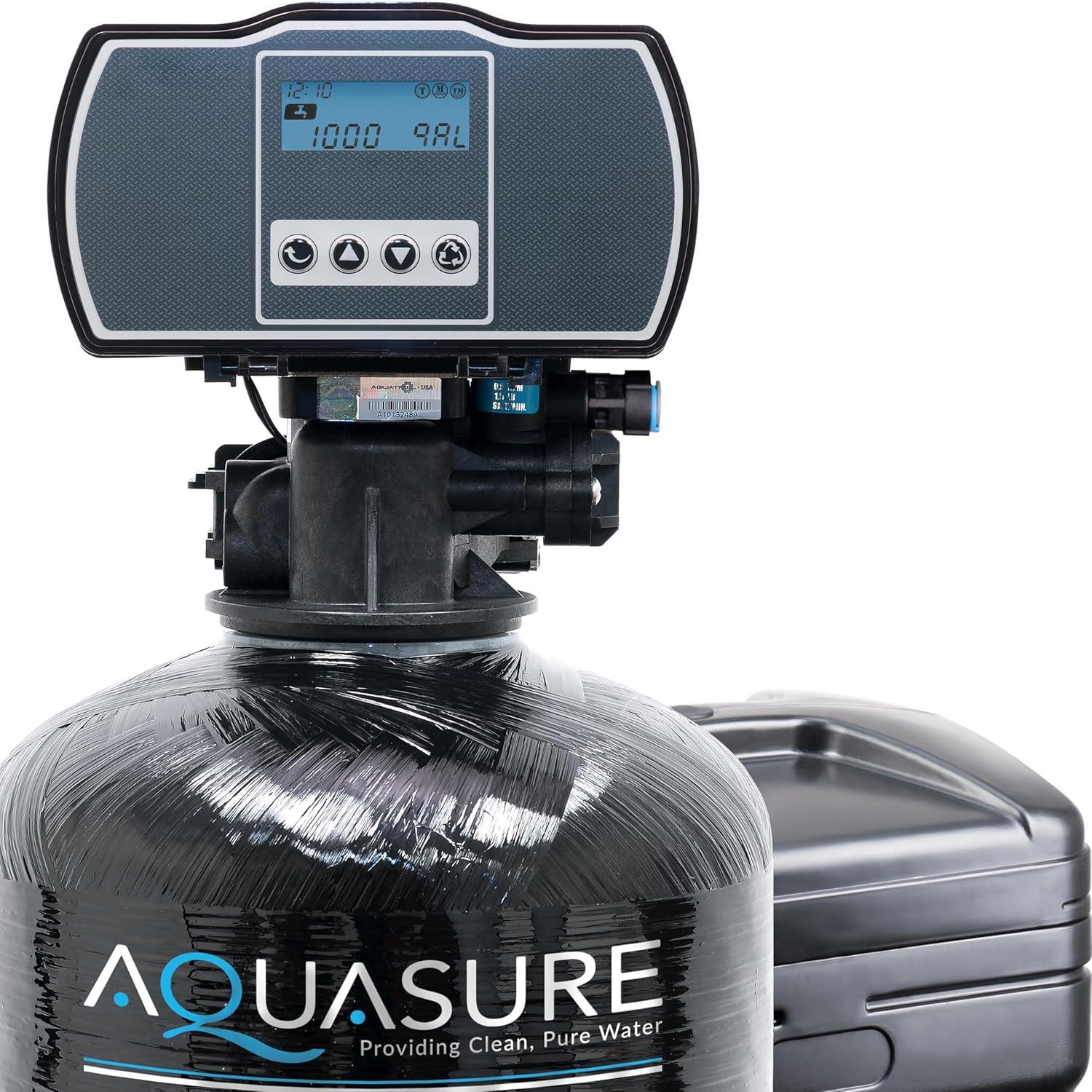 Aquasure AS-HS32D Aquasure Harmony Series 32,000 Grains Whole House Water Softener for 1-3 bathrooms (AS-HS32D)