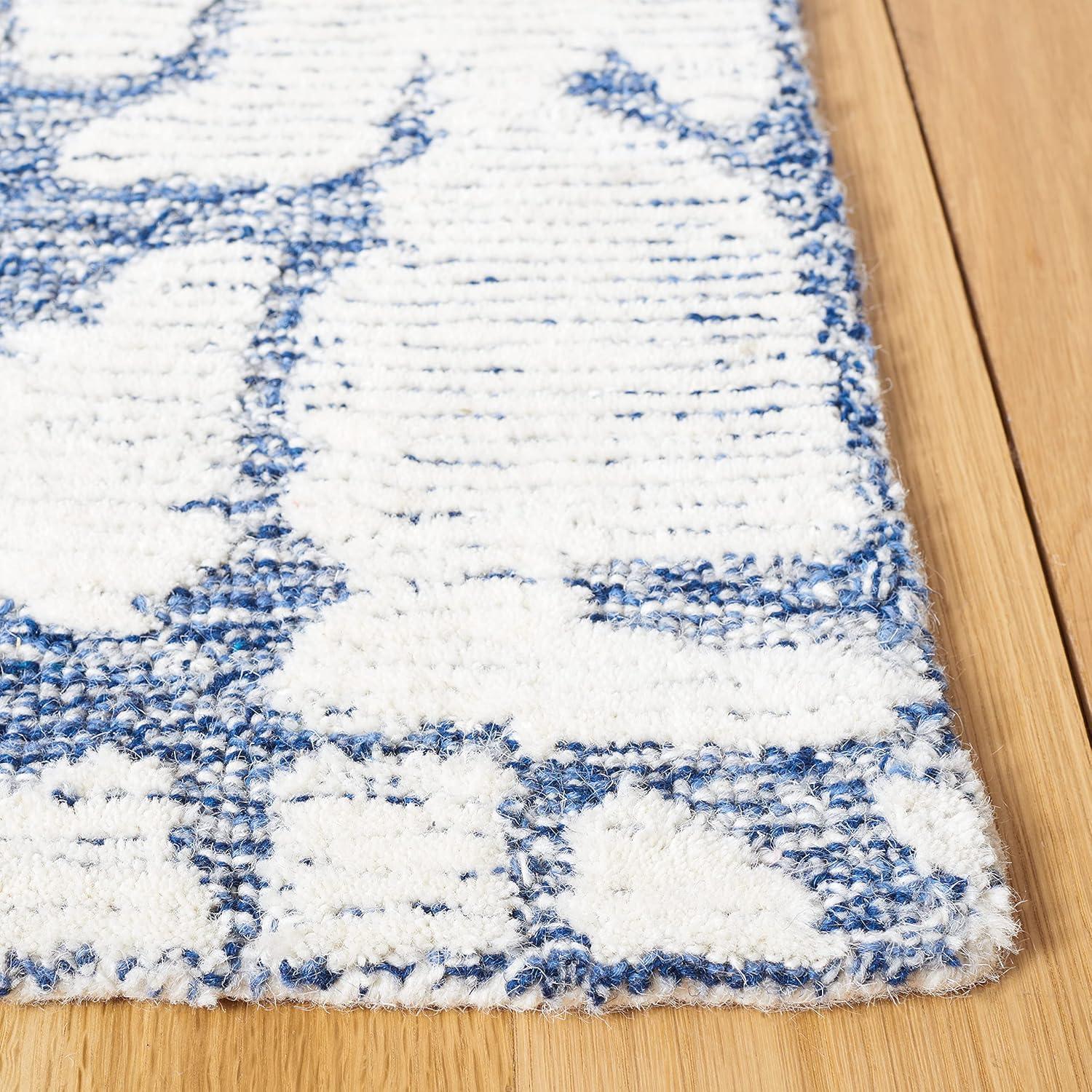 Martha Stewart Rugs Martha Stewart 4533 Hand Tufted Wool/Cotton Rug in Gold/Ivory