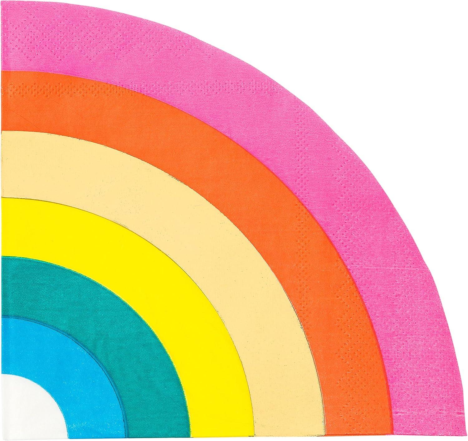Servilletas Brillantes con Forma de Arcoíris: Divertidas y Coloridas para Cualquier Celebración