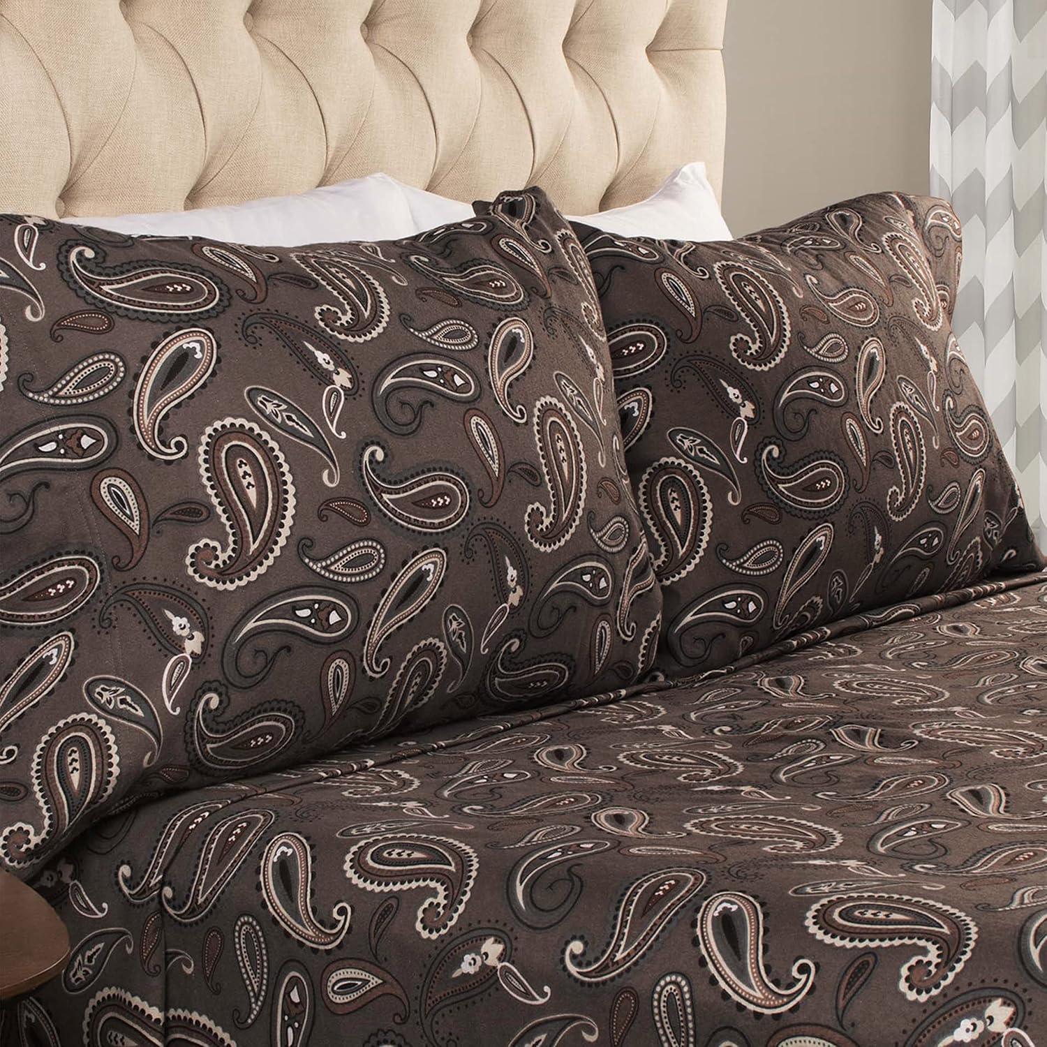 Superior 100% Cotton Standard Paisley - Set of 2 (Set of 2)