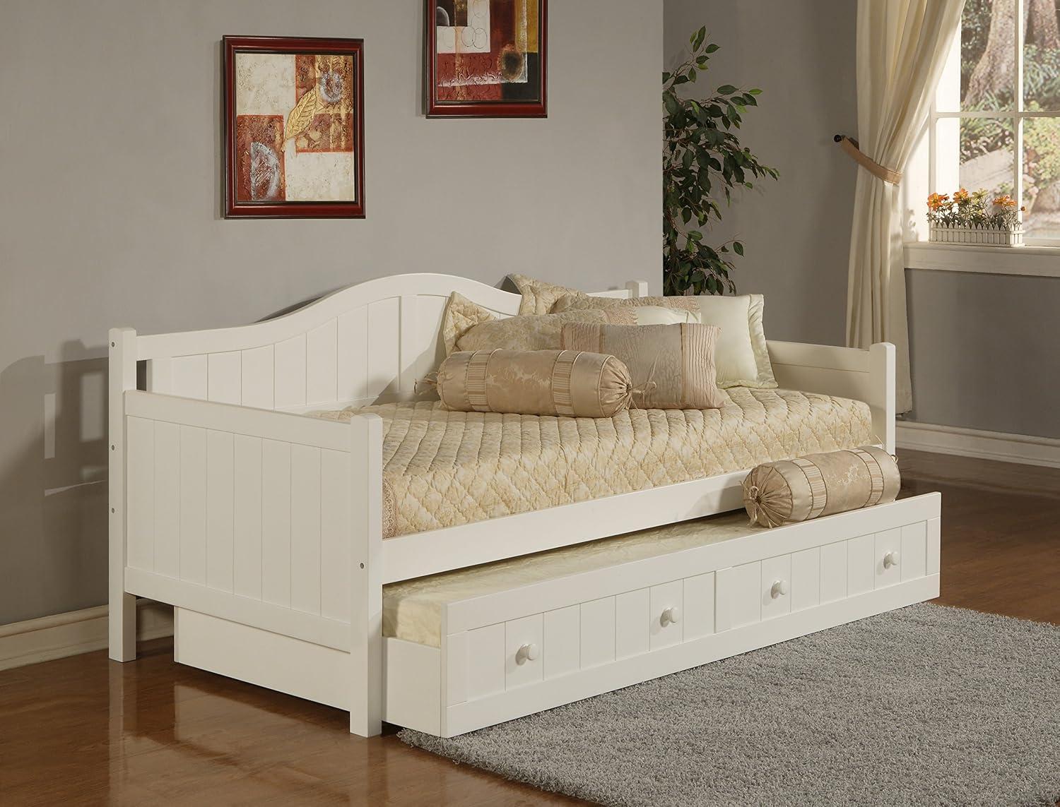 Staci Wood Daybed with Trundle Twin - Cherry - Hillsdale Furniture