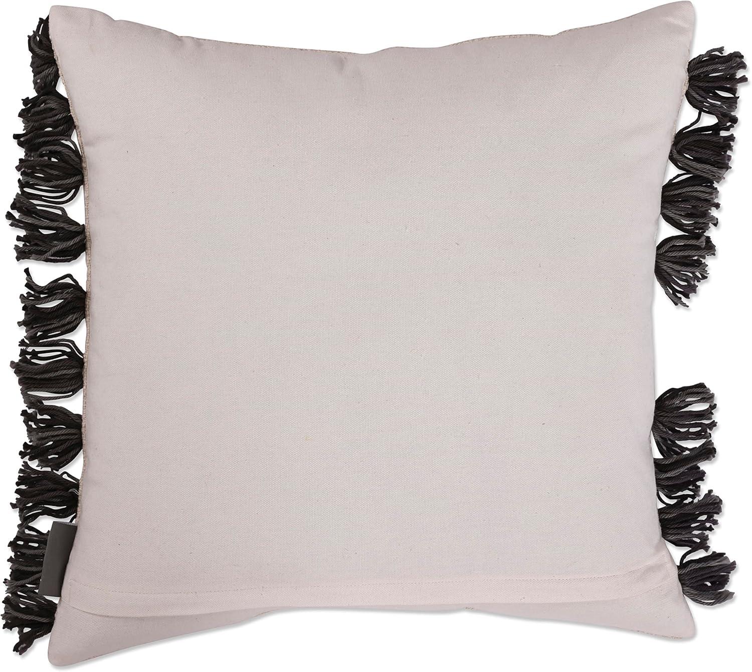 Tassels Cotton Throw Pillow